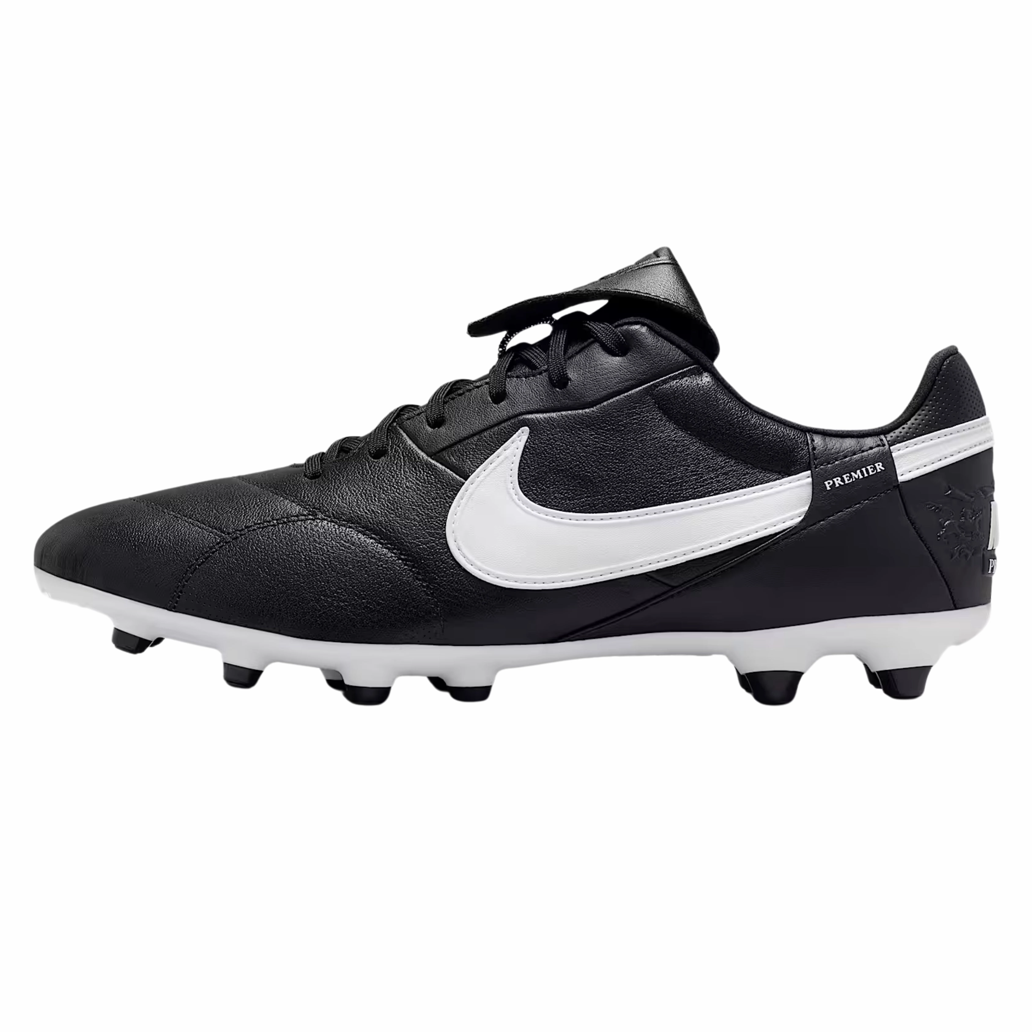 Nike Premier III Firm Ground Soccer Cleats (Black/White) Recycled Soccer Cleats