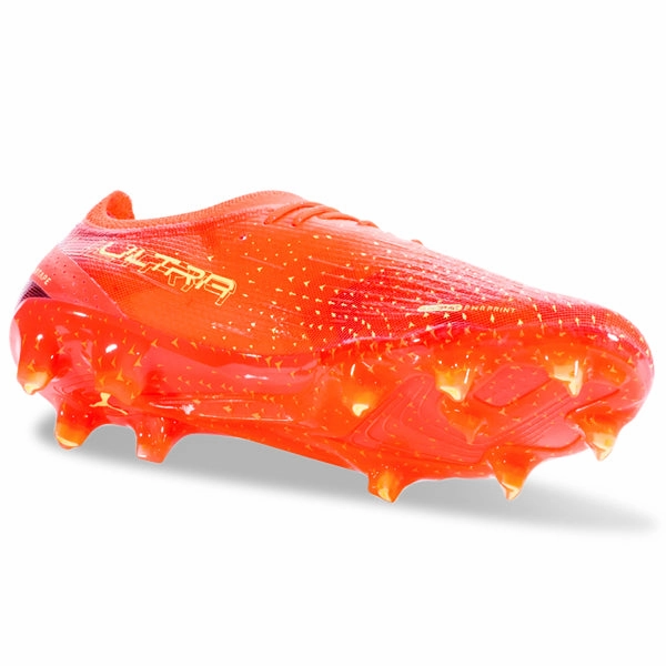 Tur Soccer Cleats Puma Ultra Ultimate FG/AG Soccer Cleats (Coral/Fizzy Light/Black)