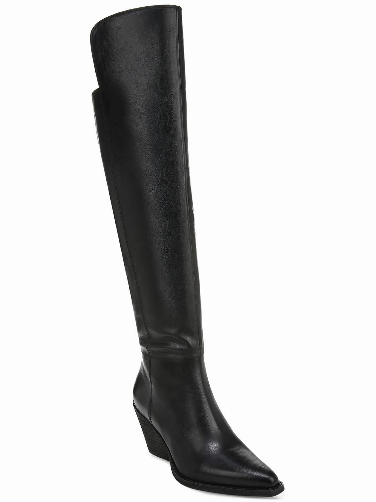 Ronson Womens Padded Insole Tall Over-The-Knee Boots Hermes Boots