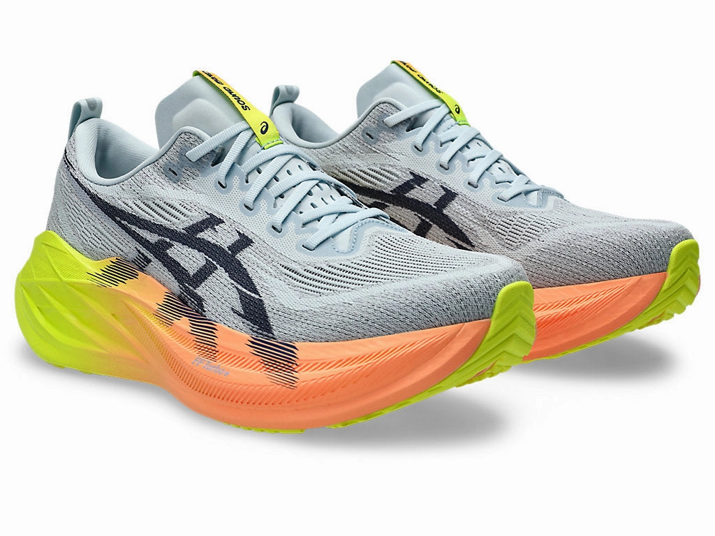 Asics Unisex Superblast 2 Paris- Cool Grey/Safety Yellow (1013A150-750) Asics Gt 1000 3 Running Shoes