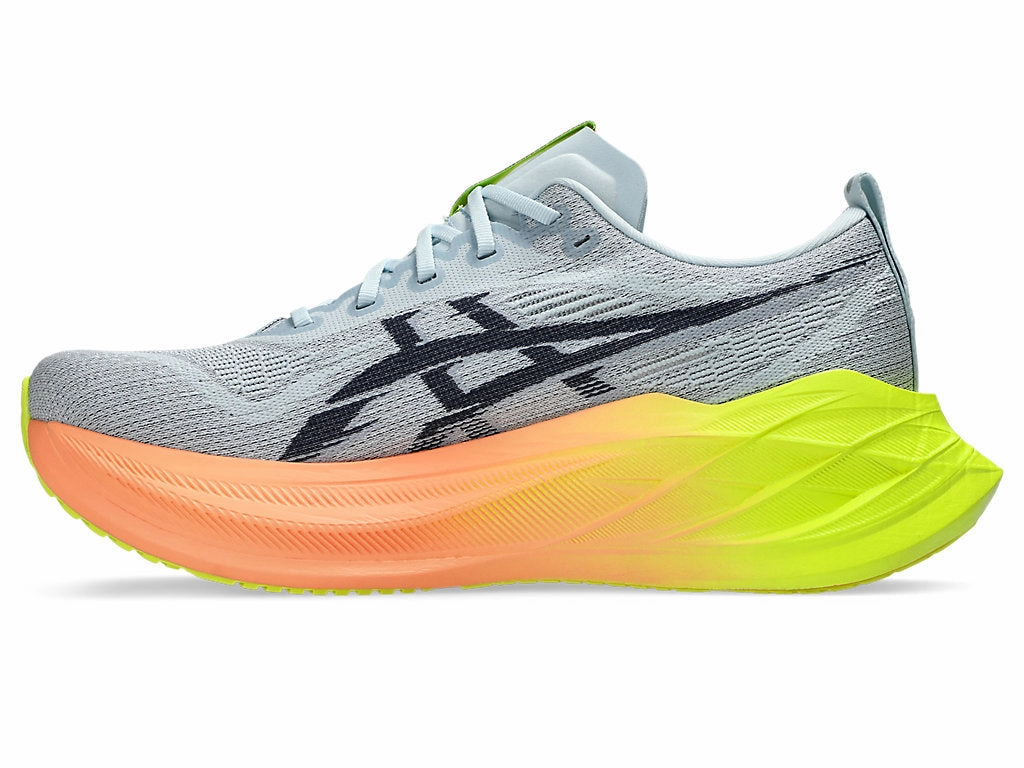 Asics Unisex Superblast 2 Paris- Cool Grey/Safety Yellow (1013A150-750) Custom Asics Wrestling Shoes