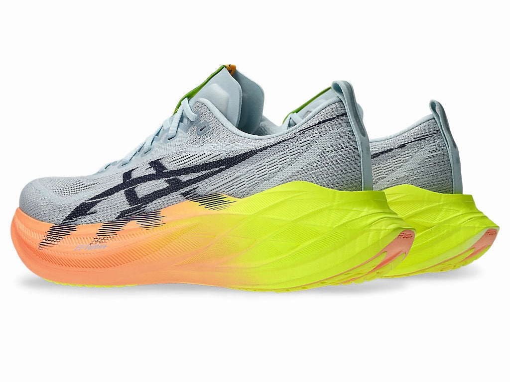 Asics Unisex Superblast 2 Paris- Cool Grey/Safety Yellow (1013A150-750) Asics Tennis Shoes Gel Dedicate