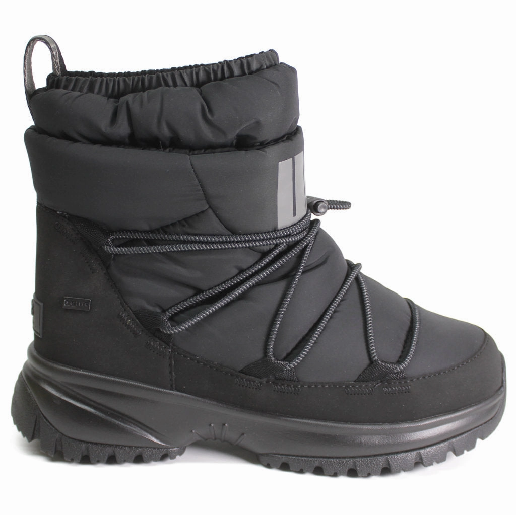 Boots Donald J Pliner Ugg Yose Puffer Mid Leather Textile Synthetic Women's Snow Boots