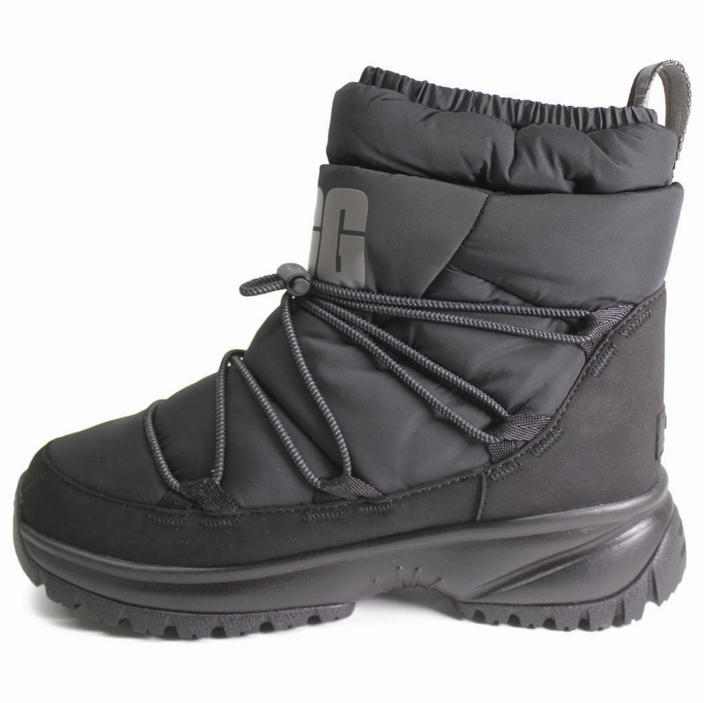 Dan Post Cowgirl Boots Ugg Yose Puffer Mid Leather Textile Synthetic Women's Snow Boots