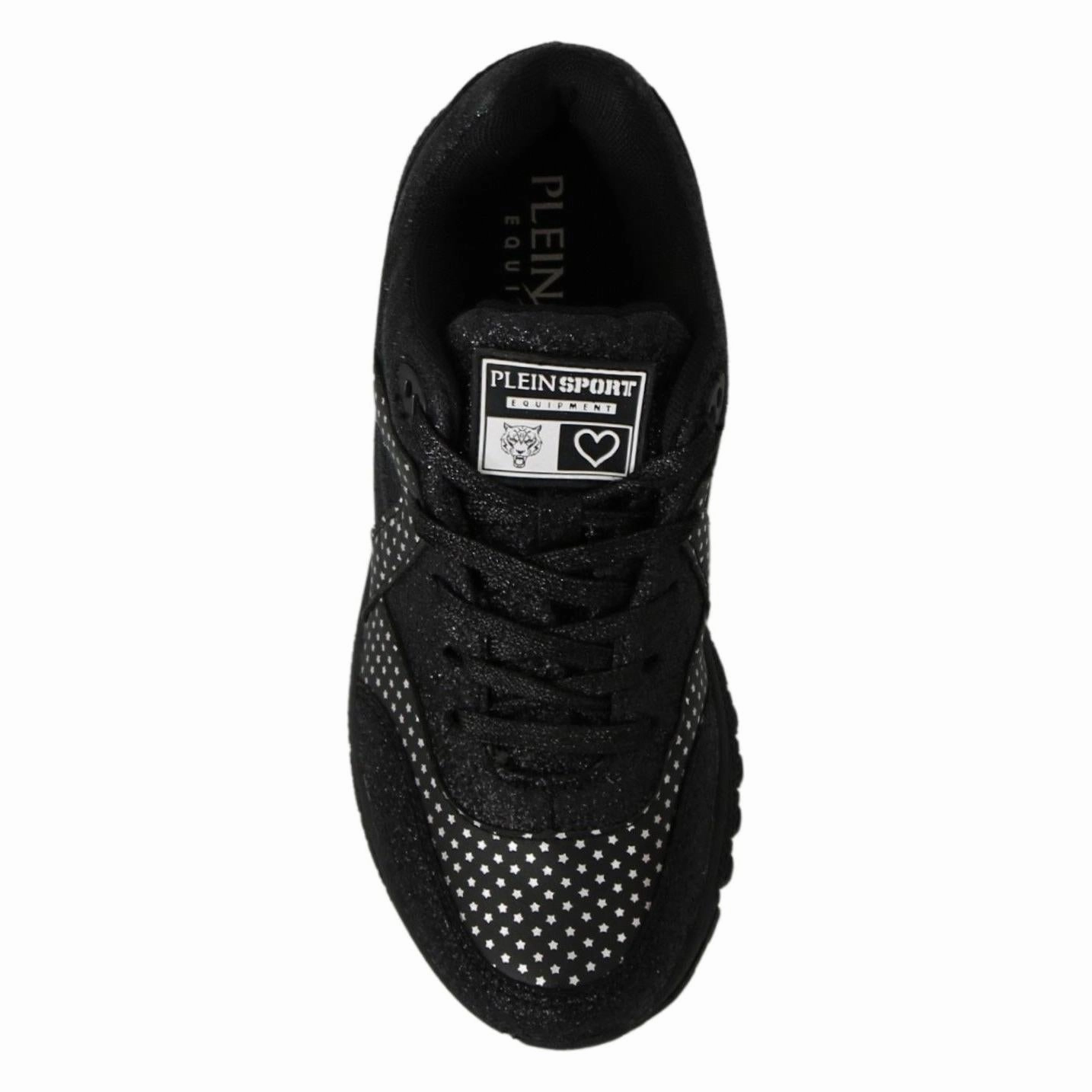 Running Track Shoes With Spikes Philipp Plein Black Running Jasmines Sneakers Shoes