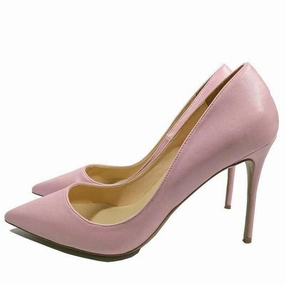 High Heels On Grass Pink Stiletto High Heels Pumps