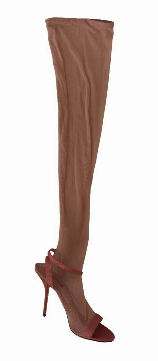 Taping Toes For Heels Pink Tulle Stretch Ankle Strap Sandals Shoes