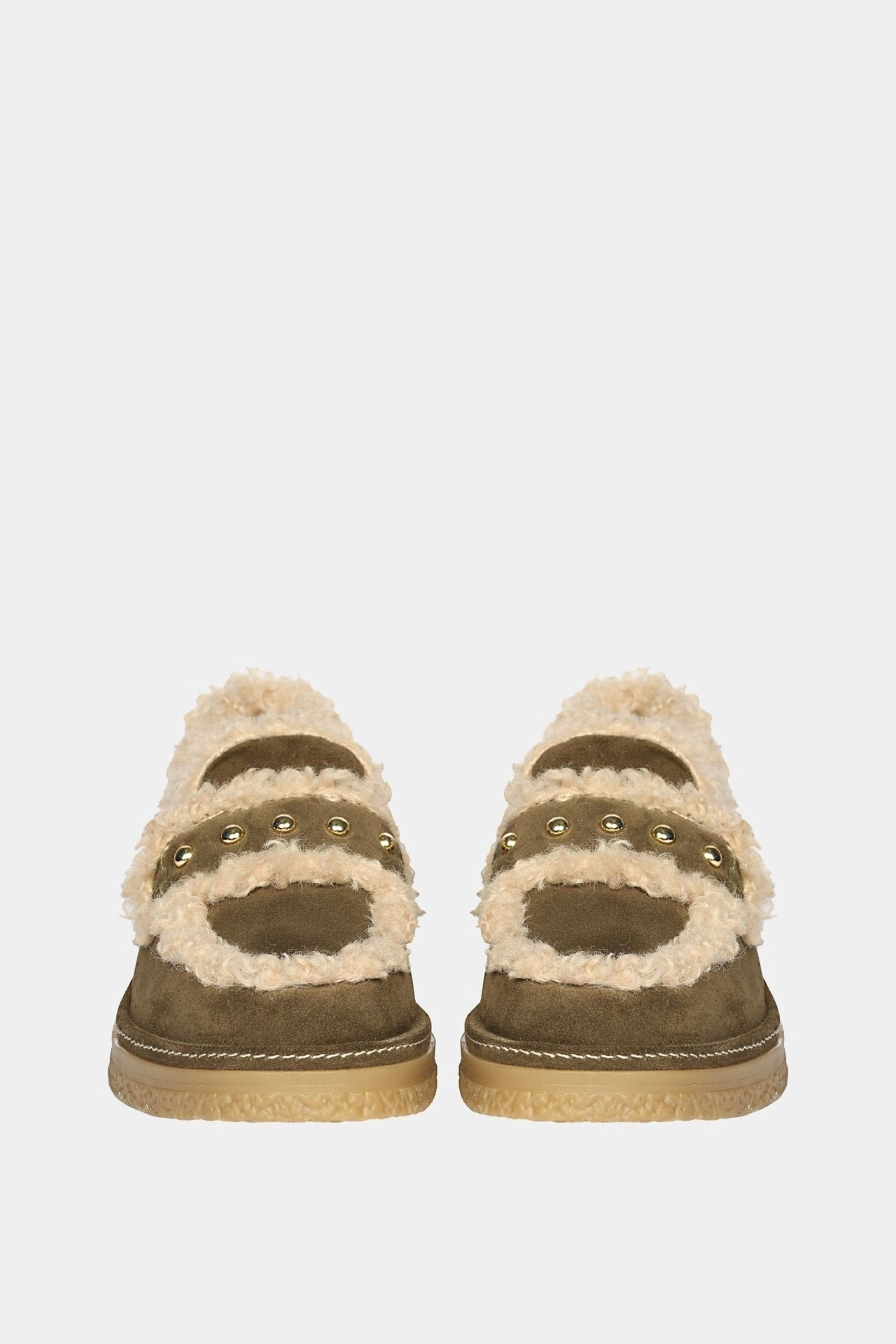 Jelavu Lisbon - Suede & Shearling Loafers Wearing Loafers