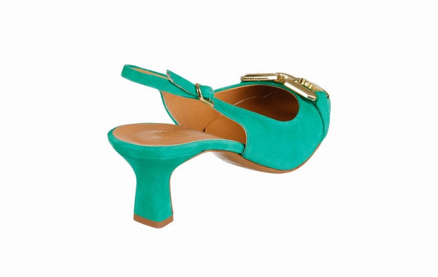 Mdf Kale Green Selena Gomez High Heels