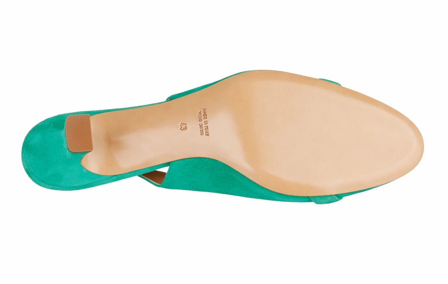 Mdf Kale Green Heel Jordans