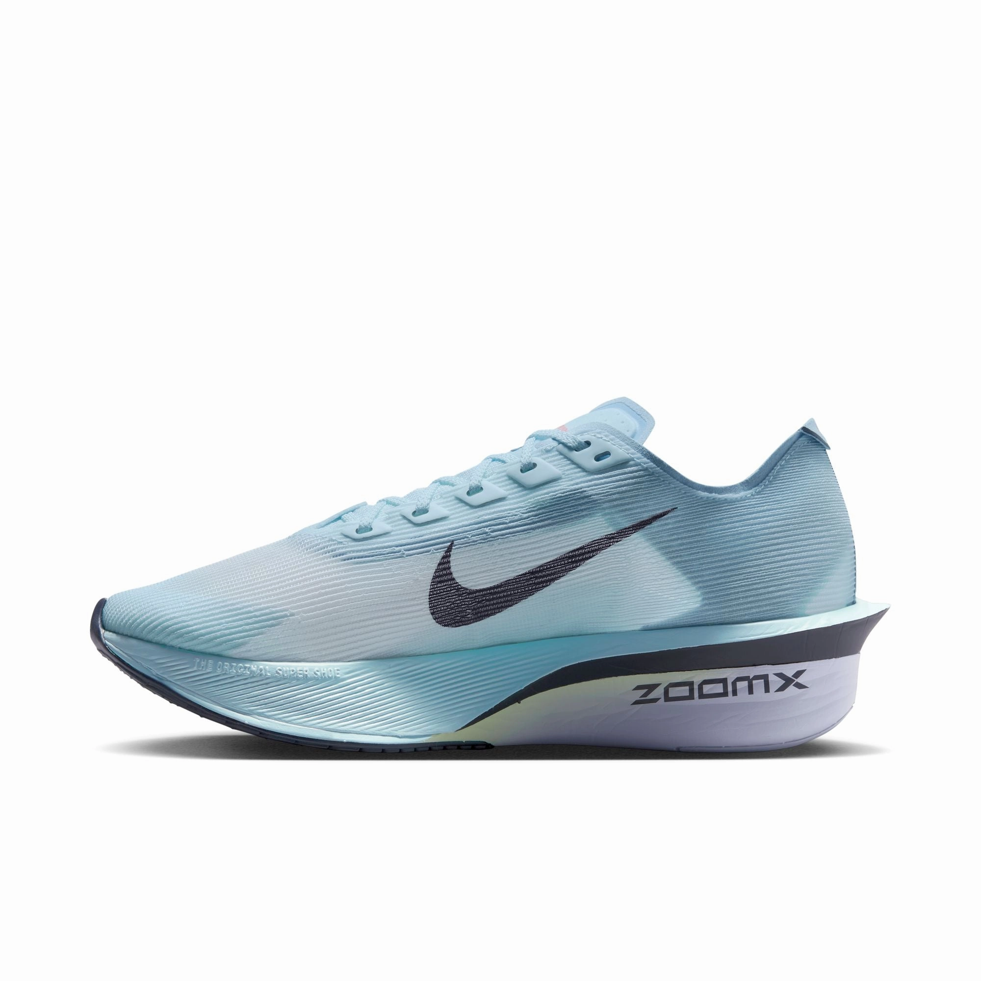 Leopard Print Tennis Shoes Nike Women's Vaporfly 4 Running Shoes Glacier Blue / Blue Tint / Amethyst Tint / Gridiron