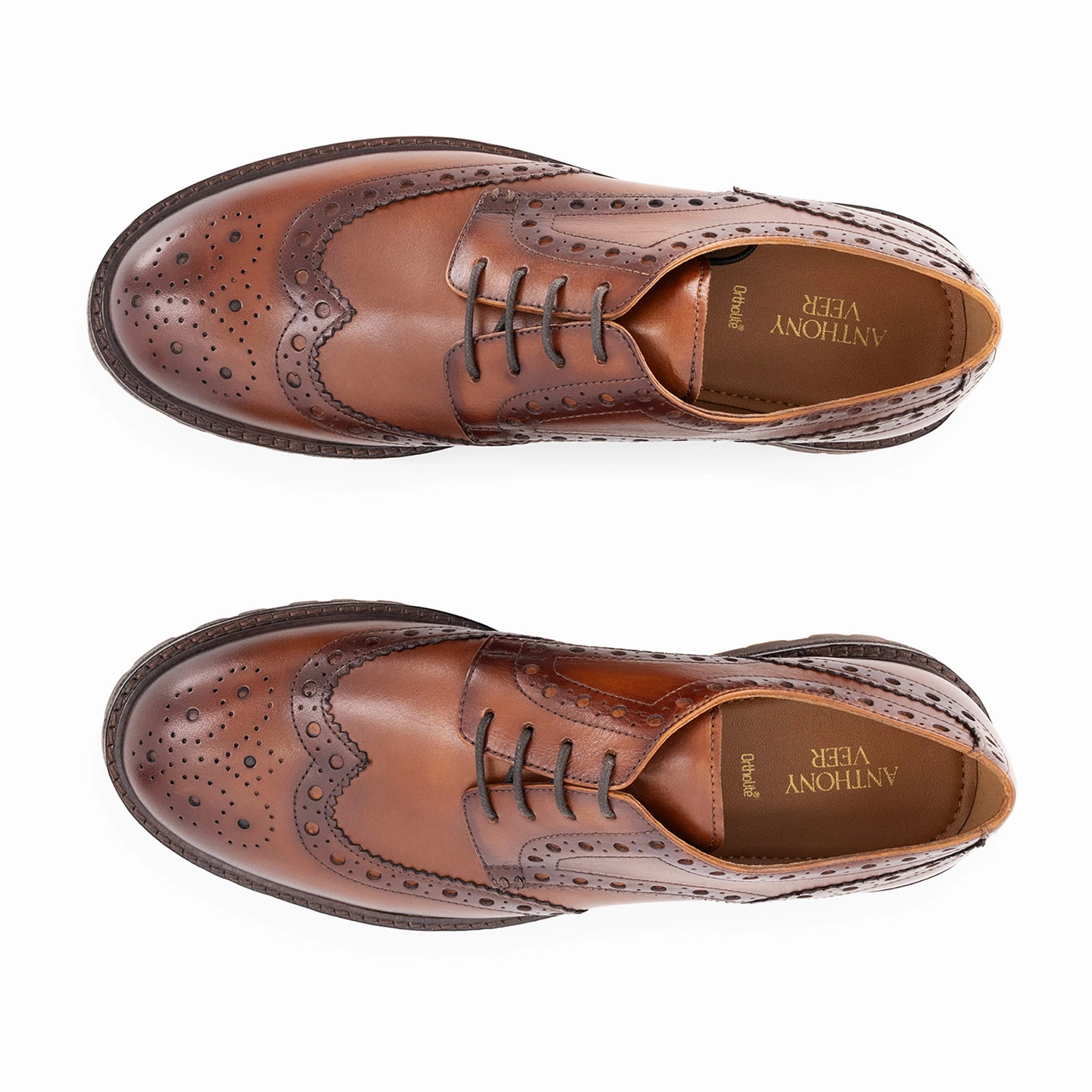 Prescott Wingtip Derby // Tan Derby Shoes Square Toe