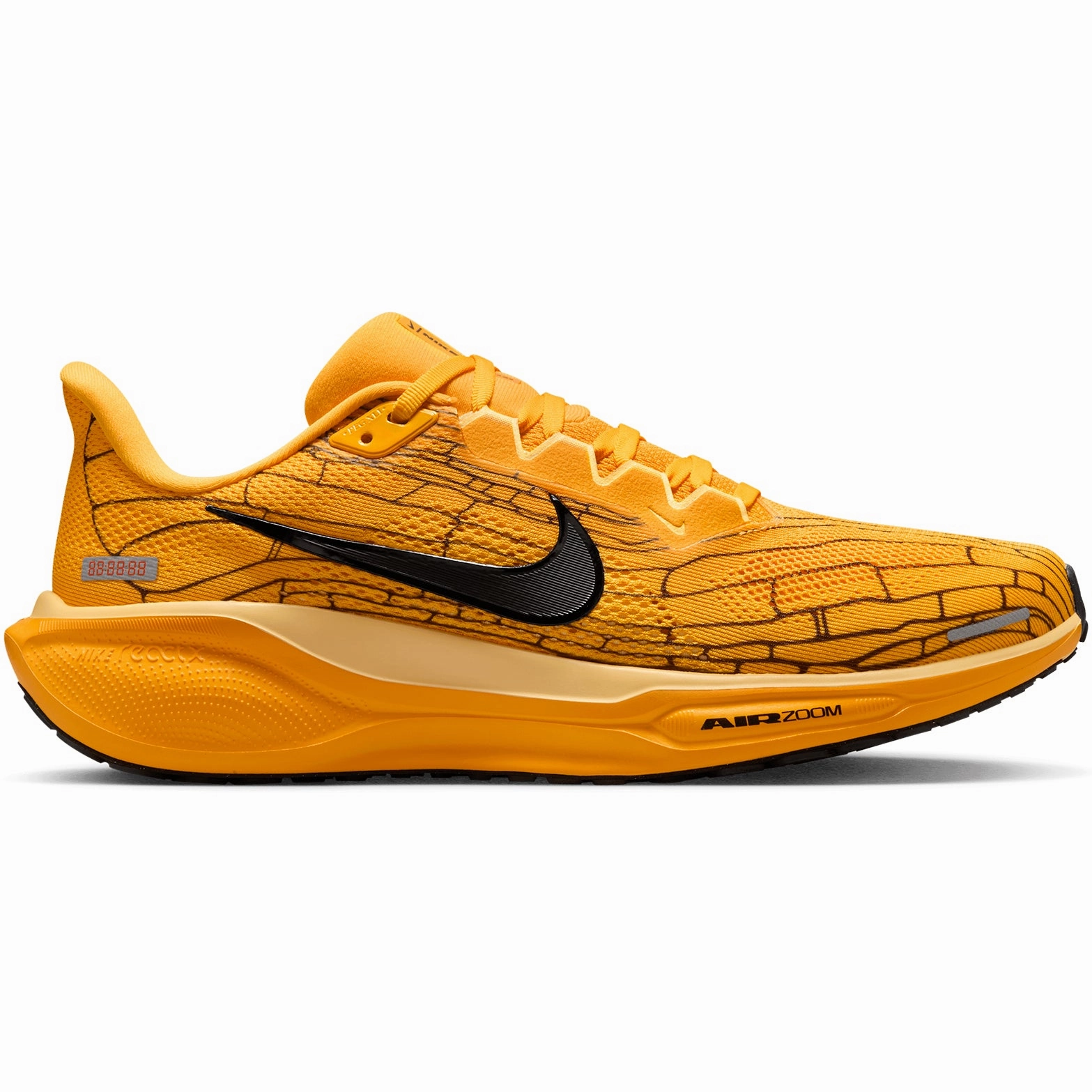 Men's Pegasus 41 LV8 Running Shoes University Gold / Soft Yellow / Black Customizable Nike Shoes