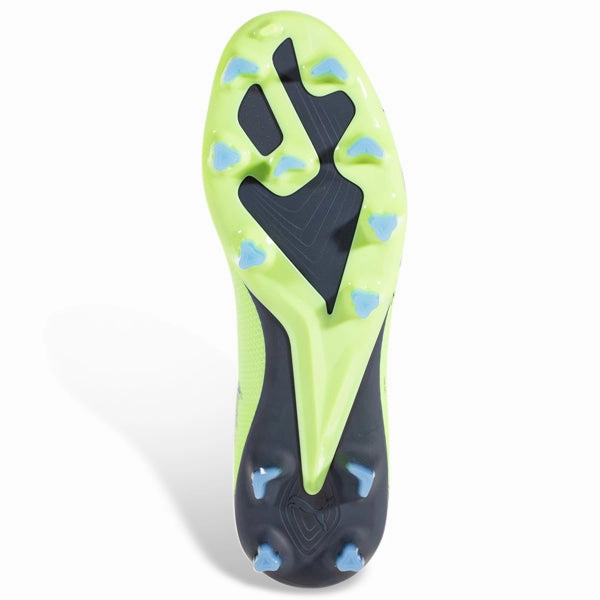 Maestro Soccer Cleats Puma Ultra Match FG/AG Soccer Cleats (Fizzy Light/Parisian Blue)