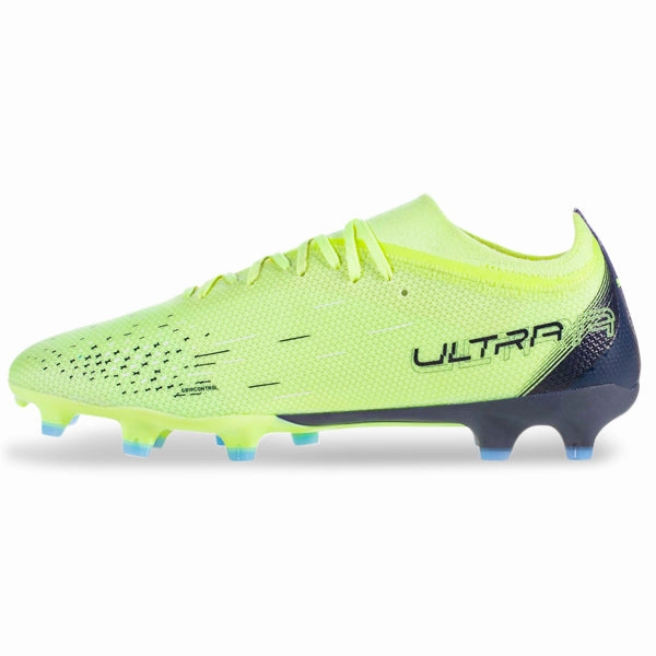 Difference Between Soccer Football And Baseball Cleats Puma Ultra Match FG/AG Soccer Cleats (Fizzy Light/Parisian Blue)