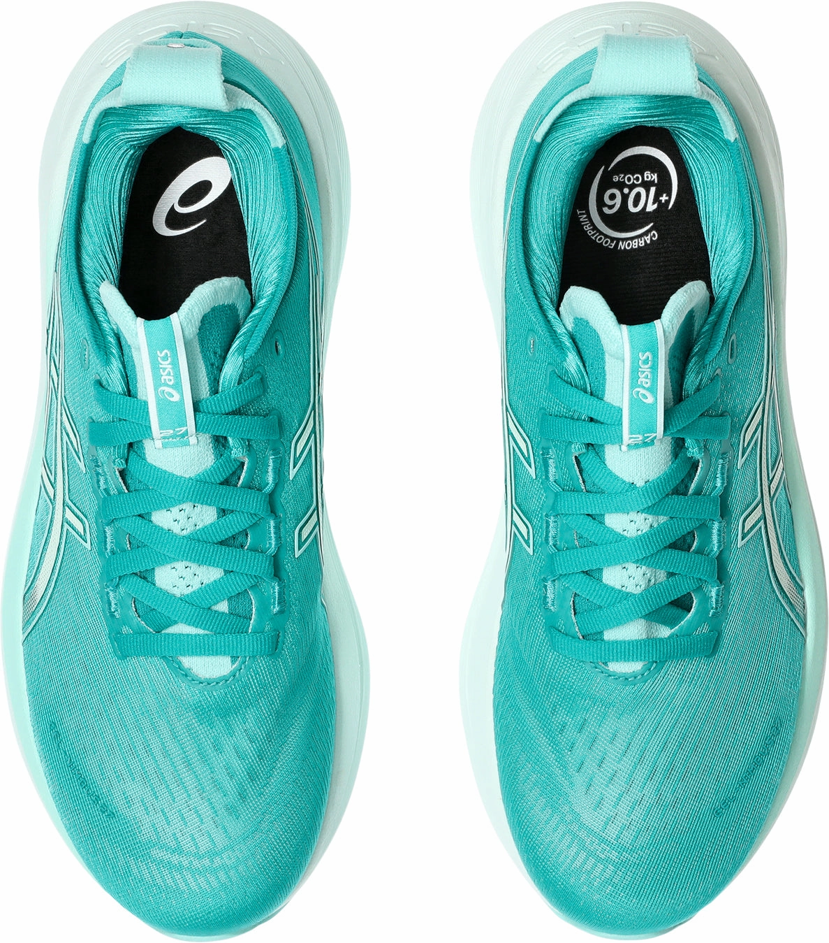 Wrestling Shoe Asics Asics Gel Nimbus 27 Womens Running Shoes - Green