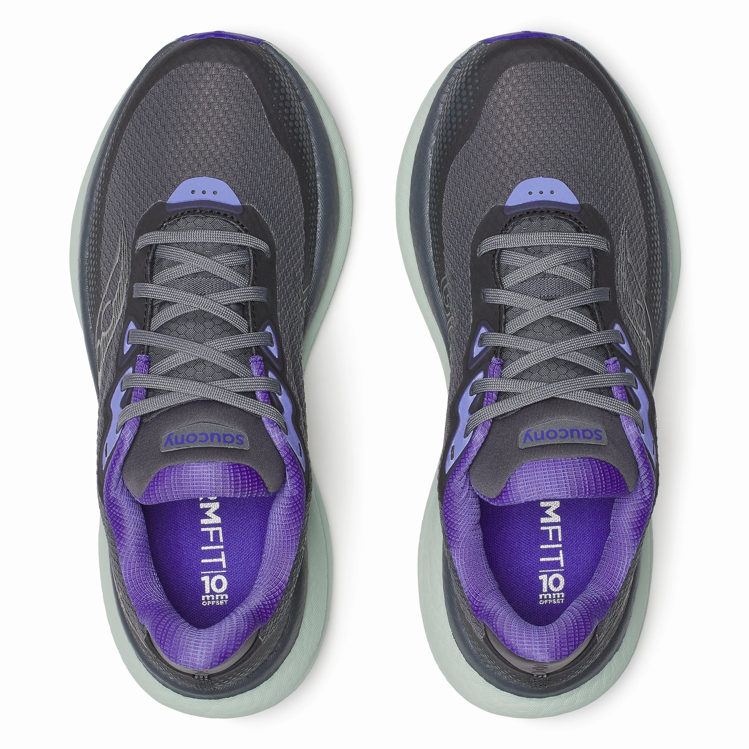 Women's Triumph 23 GORE-TEX Running Shoes Shadow / Aloe Work Tennis Shoes Waterproof