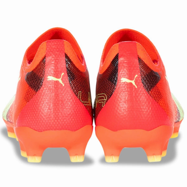 Puma Ultra Match FG/AG Soccer Cleats (Coral/Fizzy Light/Black) 2015 Cleats Soccer