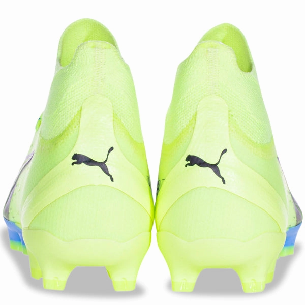 Puma Ultra Pro FG/AG Soccer Cleats (Fizzy Light/Parisian Blue) Soccer Cleats No Tie