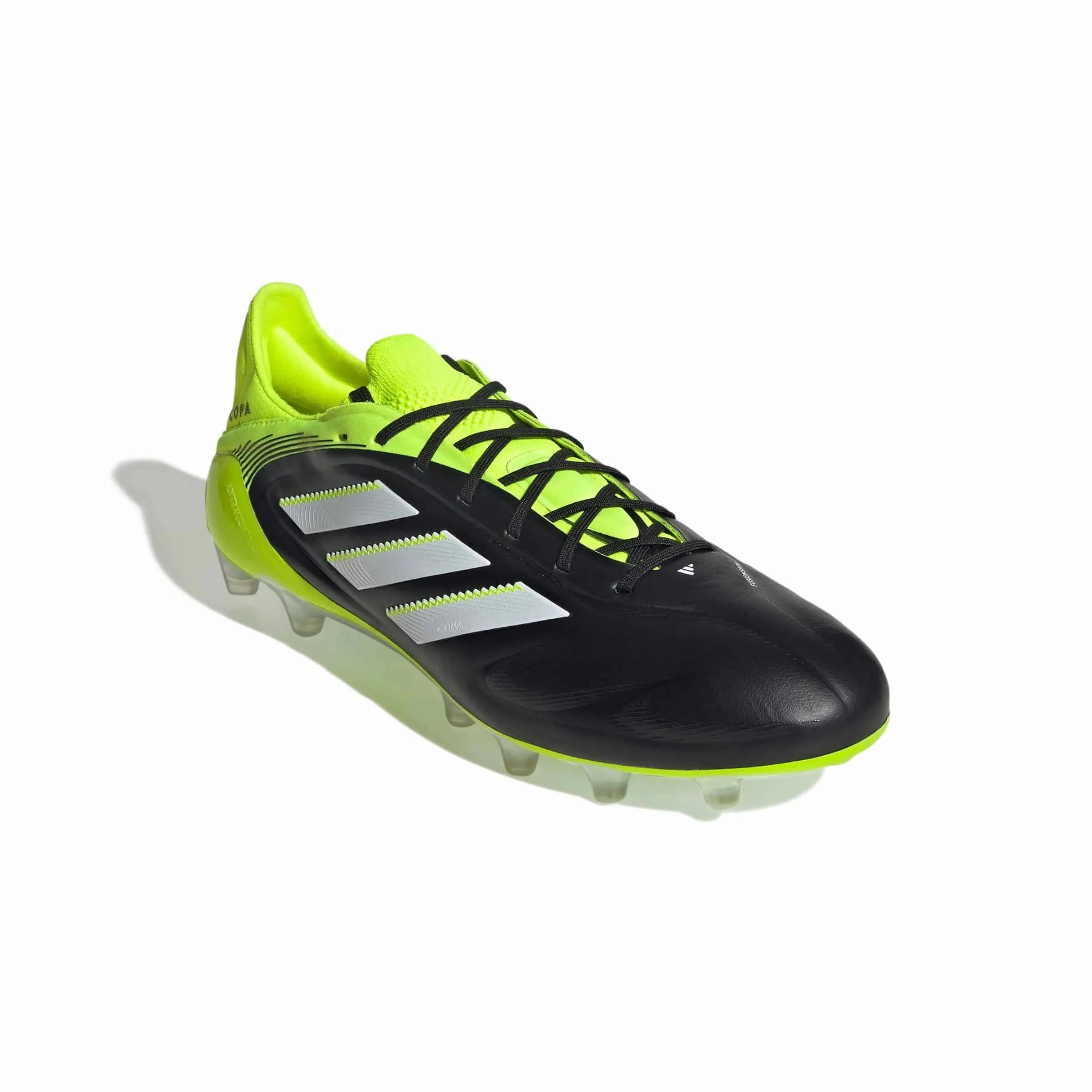 adidas Copa Pure III Elite Artificial Grass Soccer Cleats - Radiant Blaze Pack (FA25) New Adidas Running Shoes
