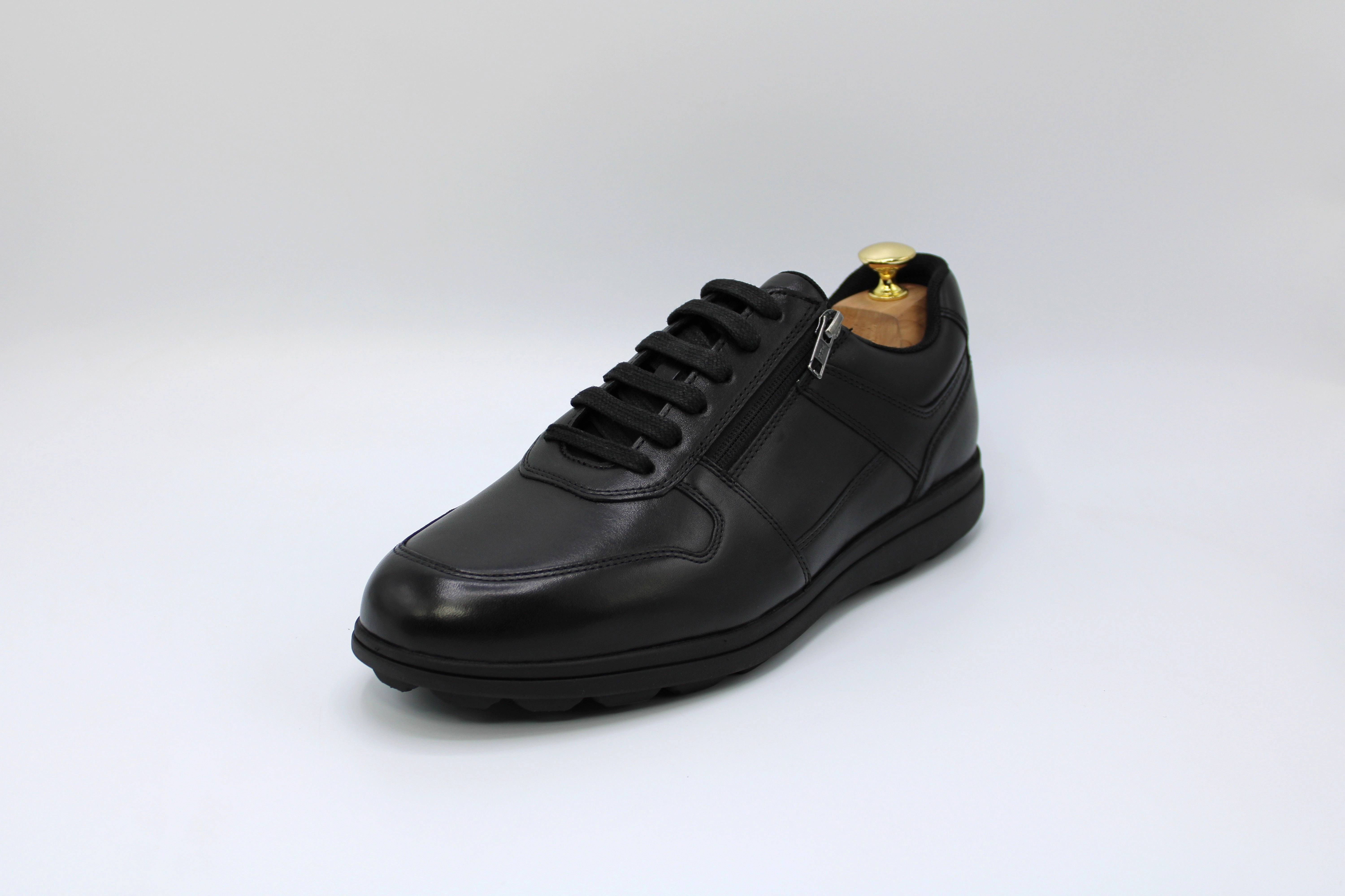 Lace Up Summer Shoes Geox Spherica Black