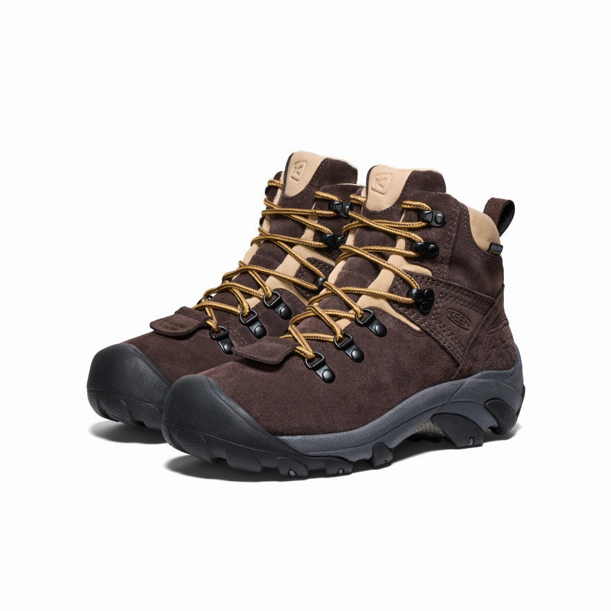 Women's Pyrenees Waterproof Hiking Boot x Mountain Research  |  Mountain Research Brown Timberland Pro Hiking Boots