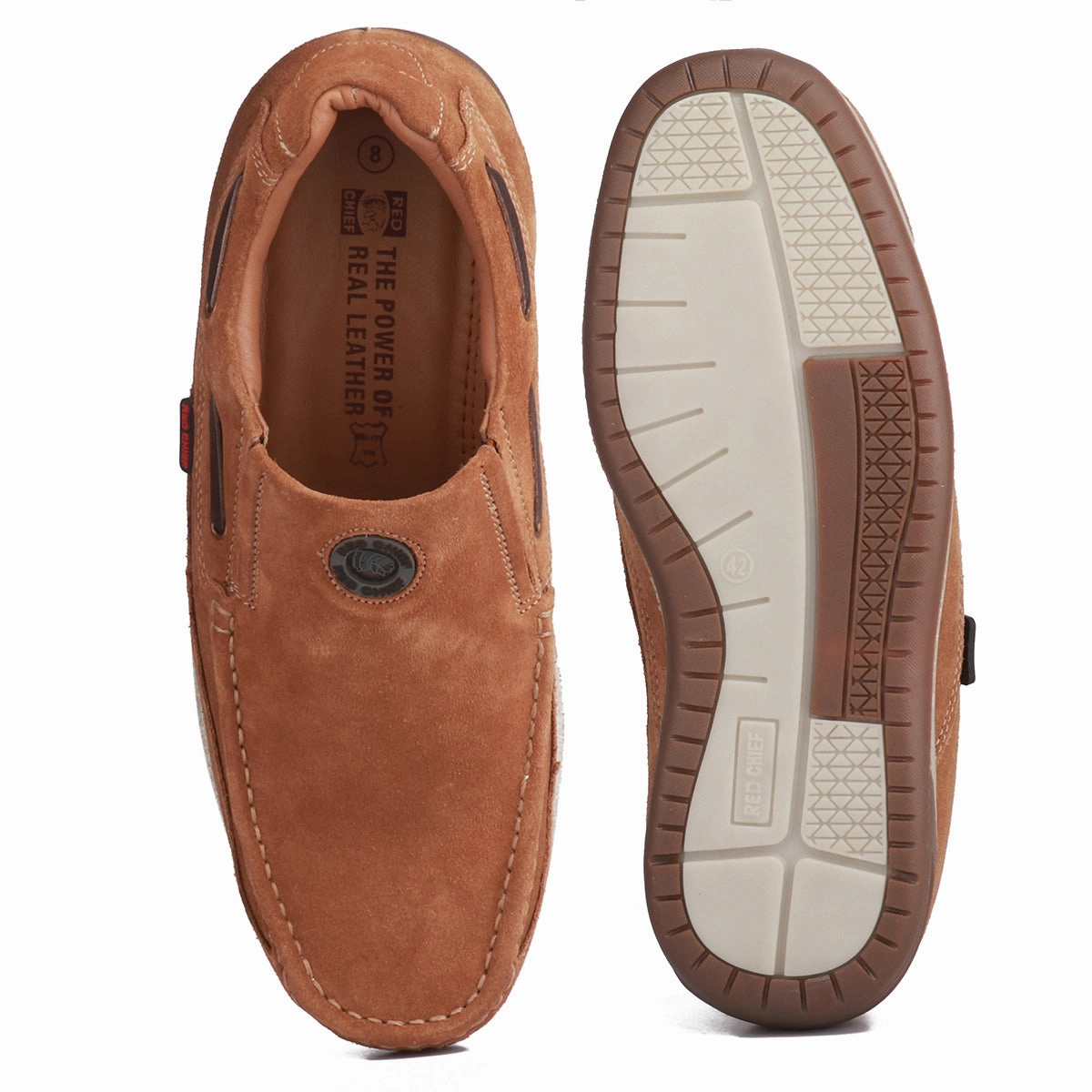 Moreschi Loafers Red Chief Rust Casual Shoes for Men RC3504 022