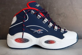 Reebok Question Mid Men's Basketball Shoes Ankle Support In Basketball Shoes