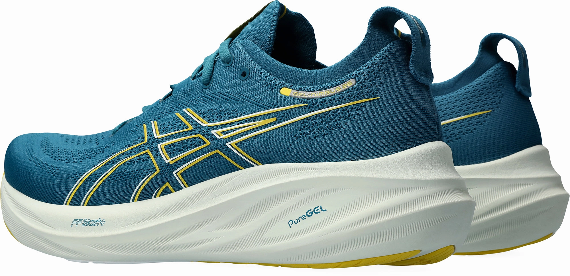 Asics Wrestling Shoes Academy Asics Gel Nimbus 26 Mens Running Shoes - Green