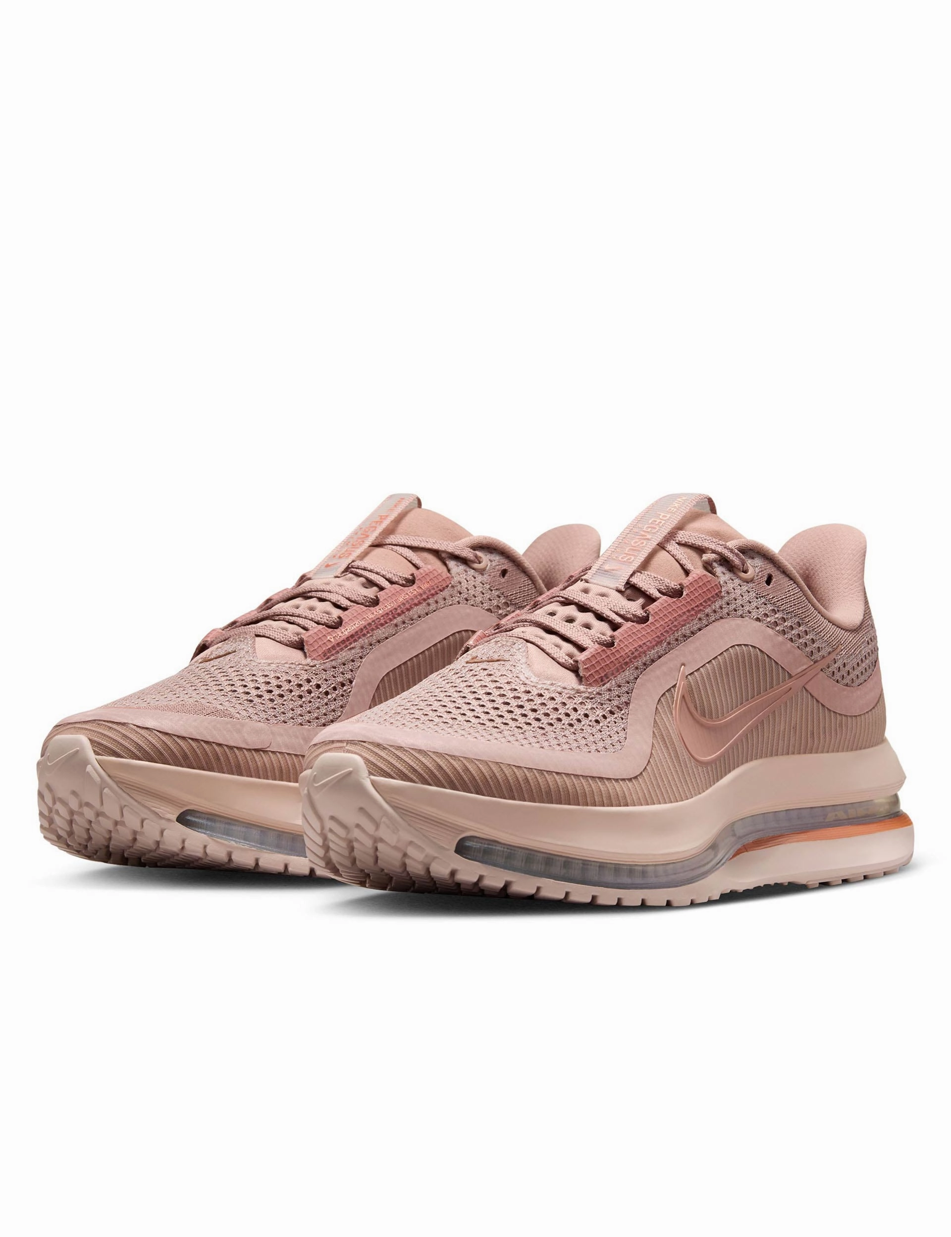 Pegasus Premium Shoes - Particle Pink/Metallic Rose Gold/Silt Red Best Running Shoes For Running On Pavement