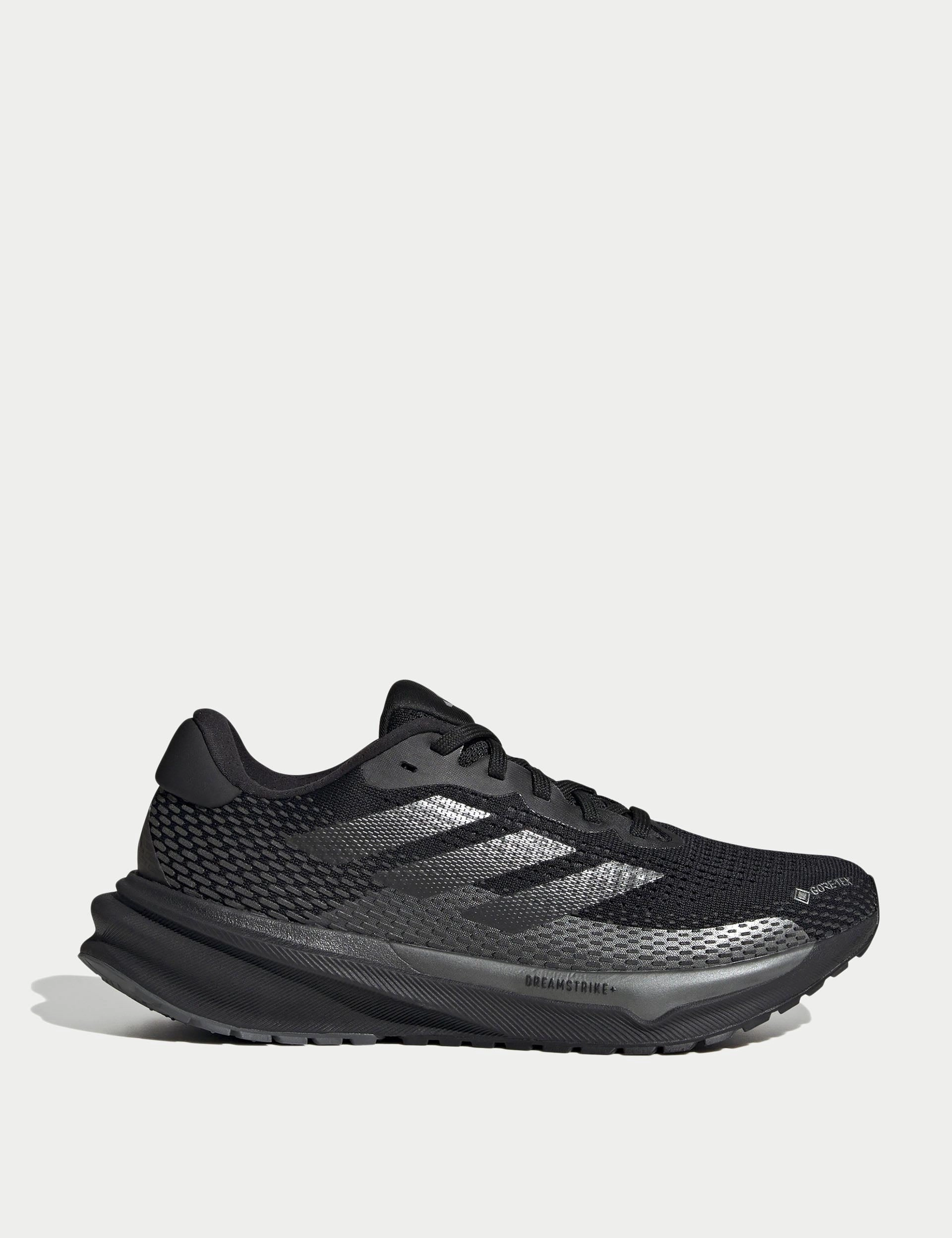 Crazy Shoes Adidas Supernova GORE-TEX Shoes - Core Black/Iron Metallic