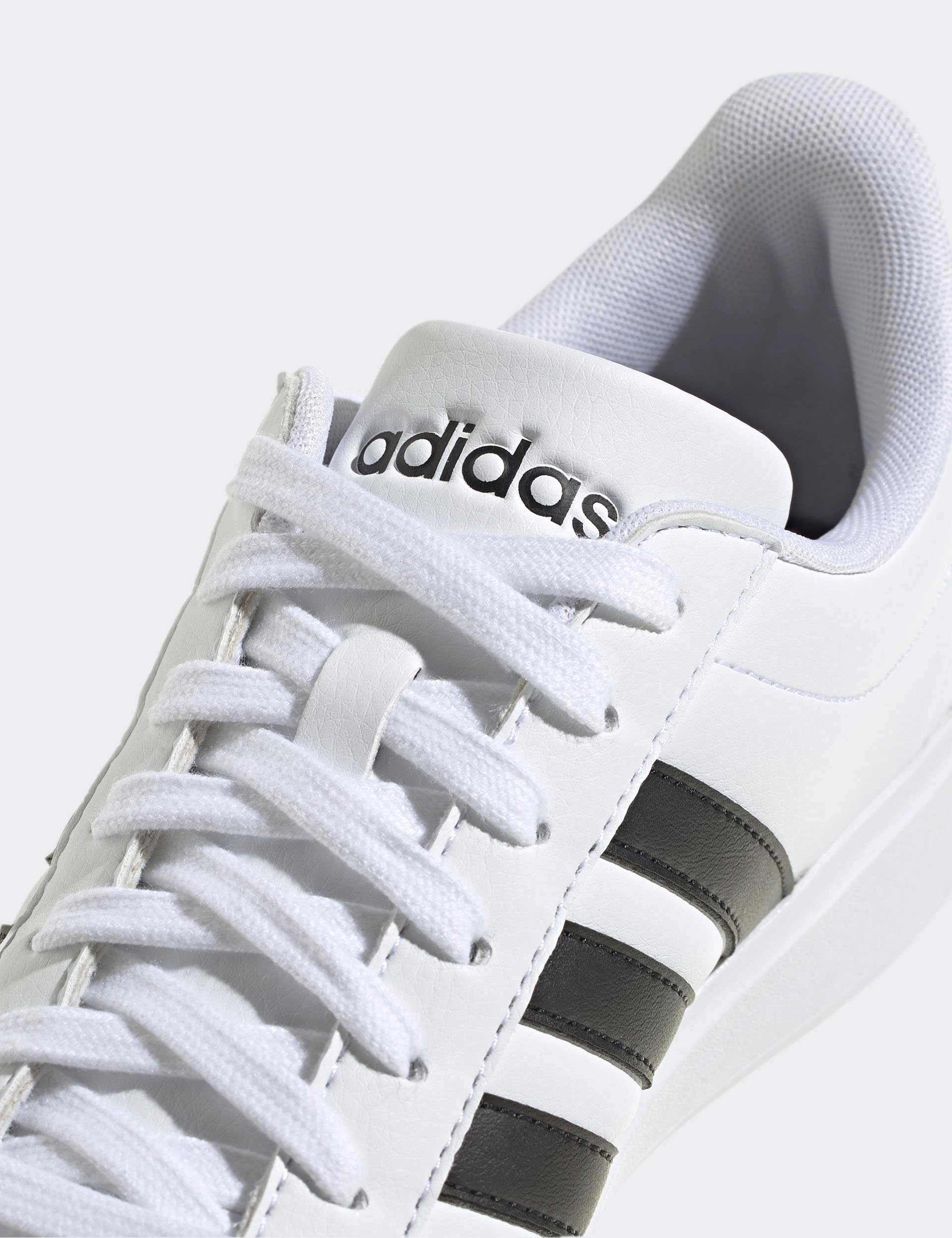 Grand Court Cloudfoam Lifestyle Court Comfort Shoes - Cloud White/Core Black Cloud Adidas Shoes