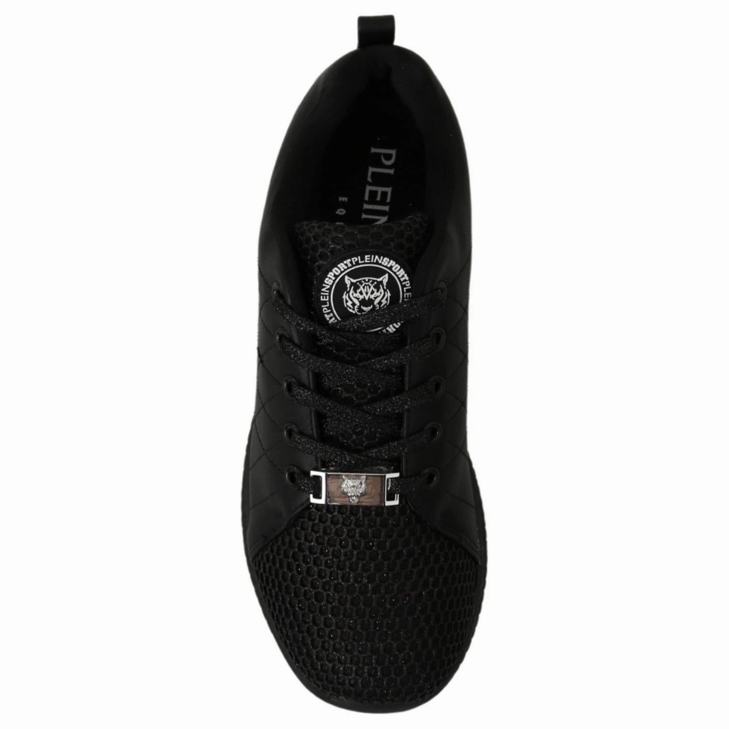 Philipp Plein Black Casual Running Sneakers Shoes Running World Best Shoes