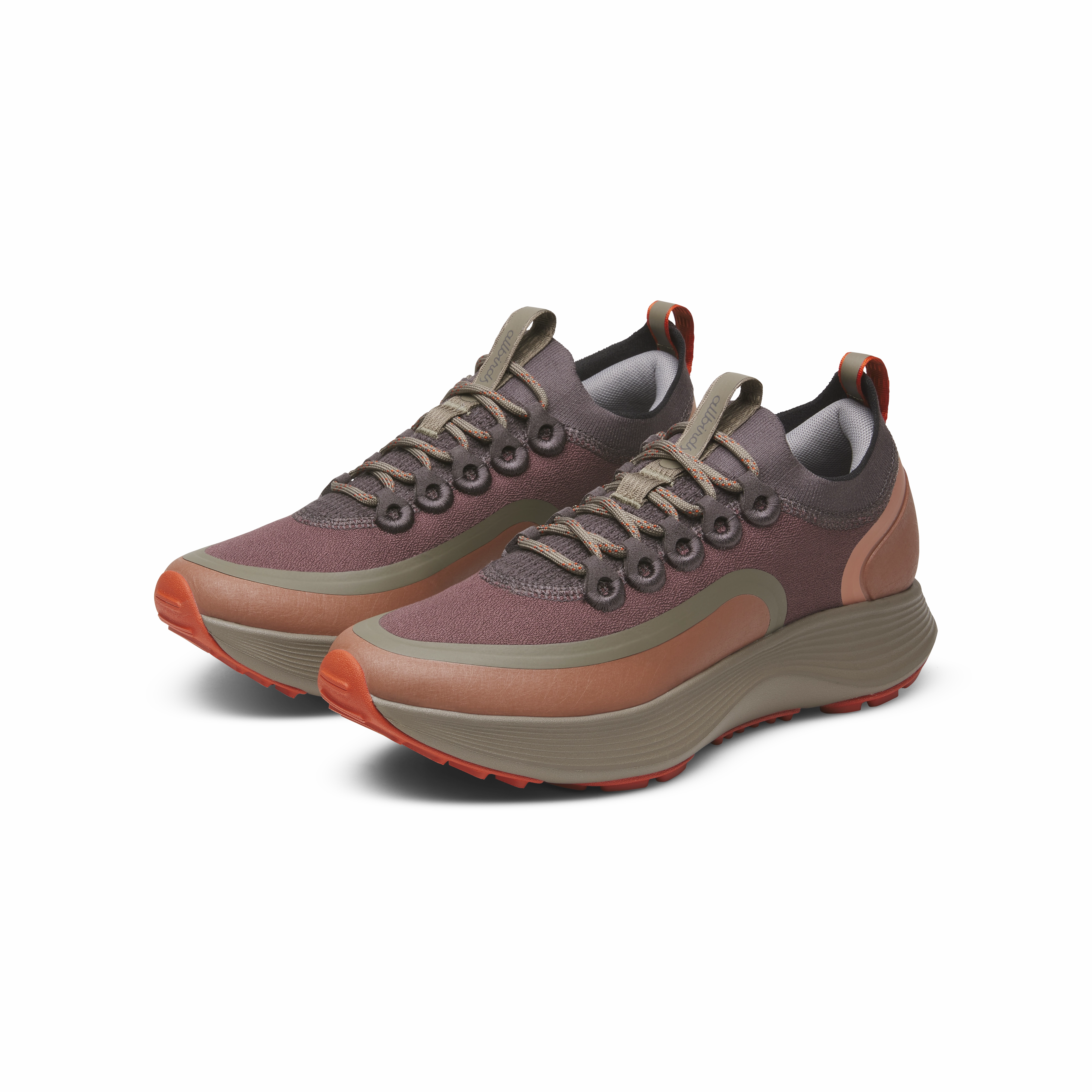 Cushion Trail Running Shoes Women's Strider Explore - Hazy Burgundy (Weathered Brown Sole)