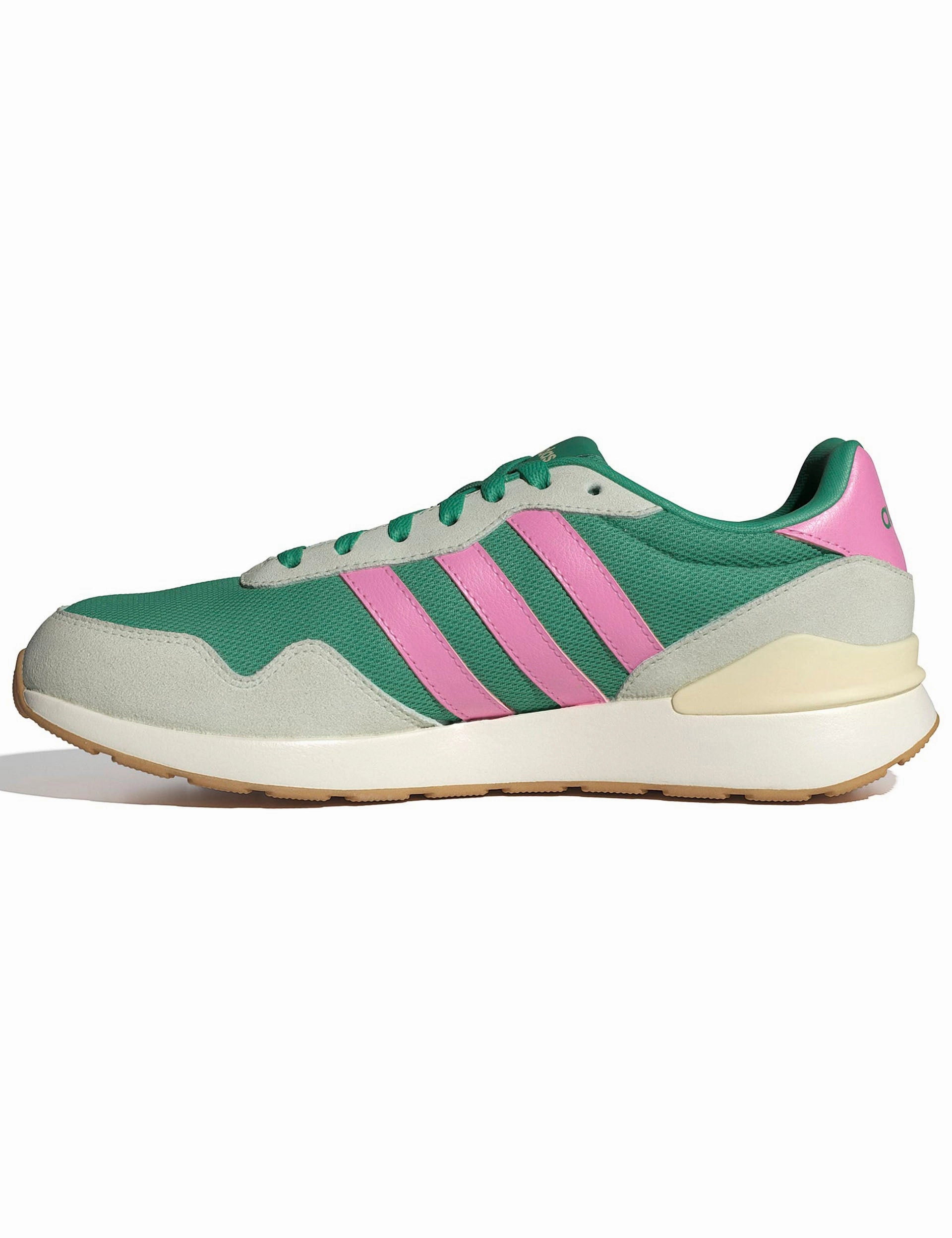 Run 60S 4.0 Shoes - Semi Court Green/Bliss Pink/Warm Vanilla