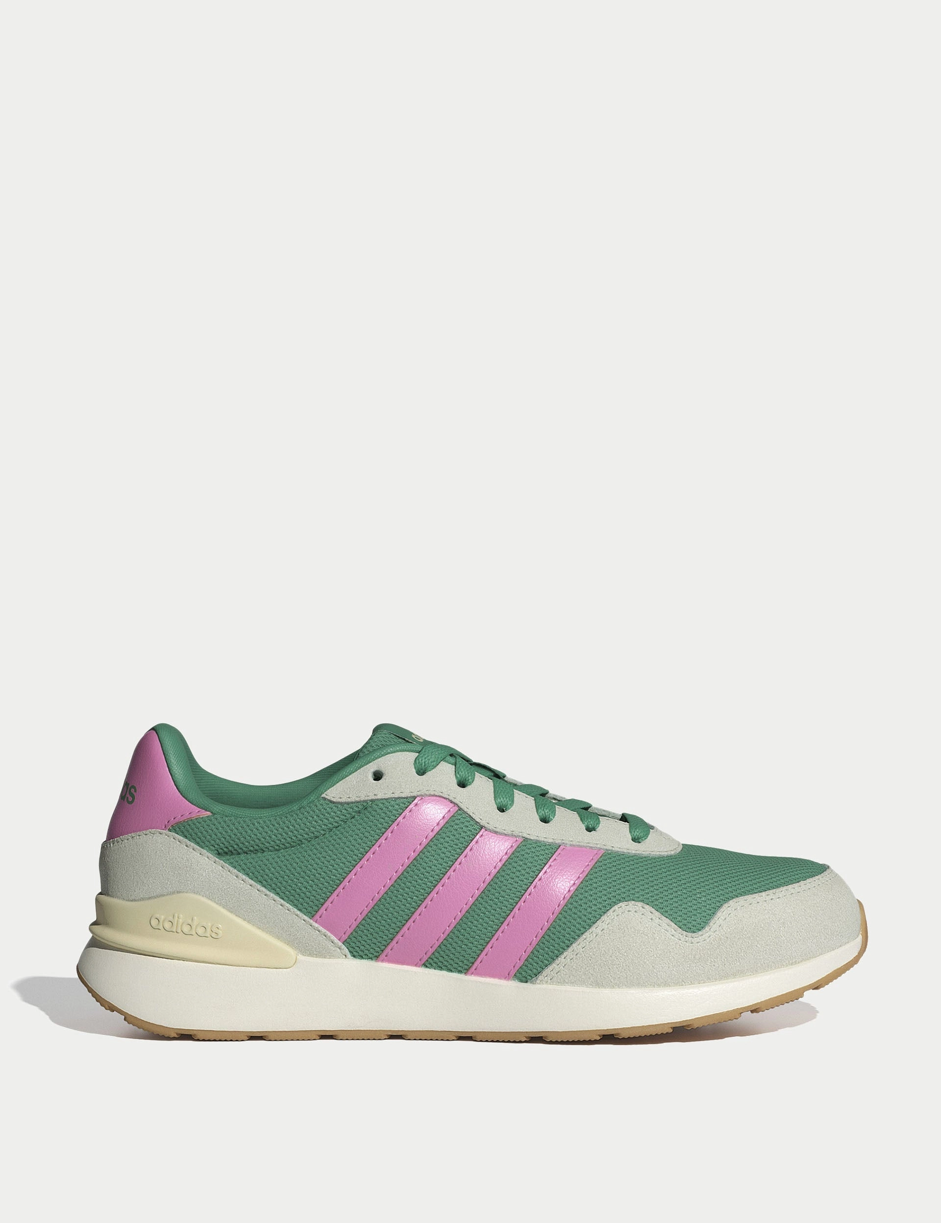 Run 60S 4.0 Shoes - Semi Court Green/Bliss Pink/Warm Vanilla