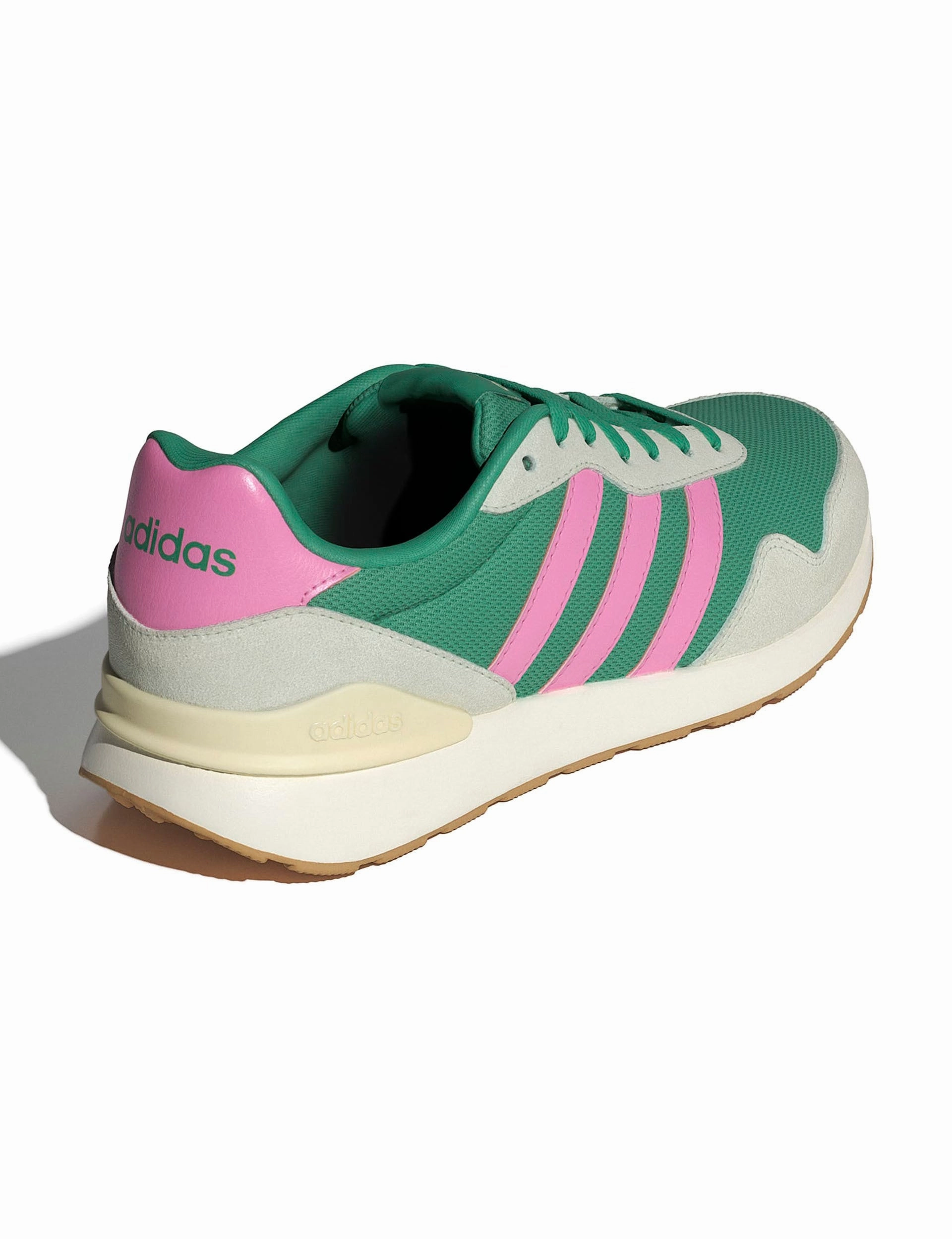 Run 60S 4.0 Shoes - Semi Court Green/Bliss Pink/Warm Vanilla