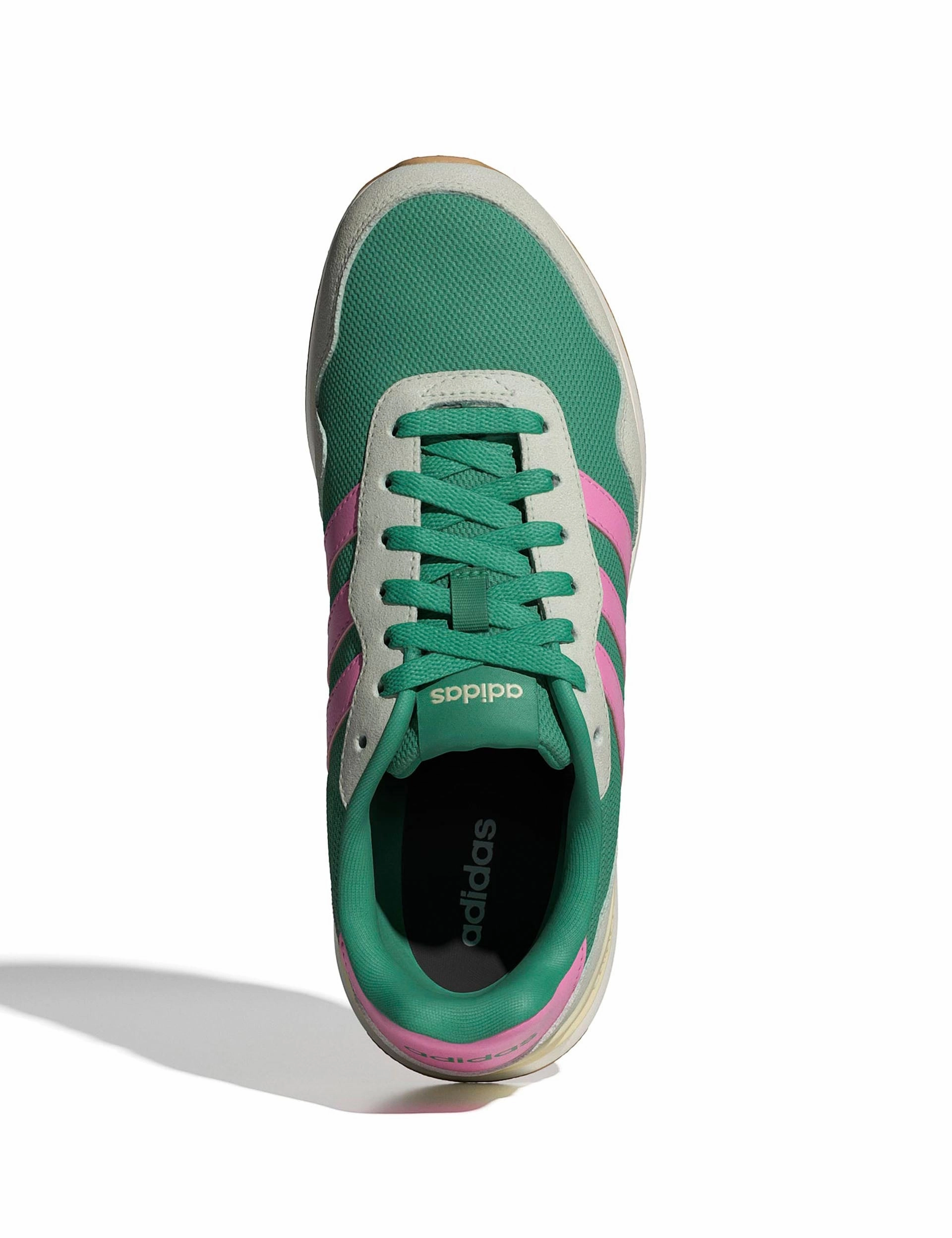 Run 60S 4.0 Shoes - Semi Court Green/Bliss Pink/Warm Vanilla