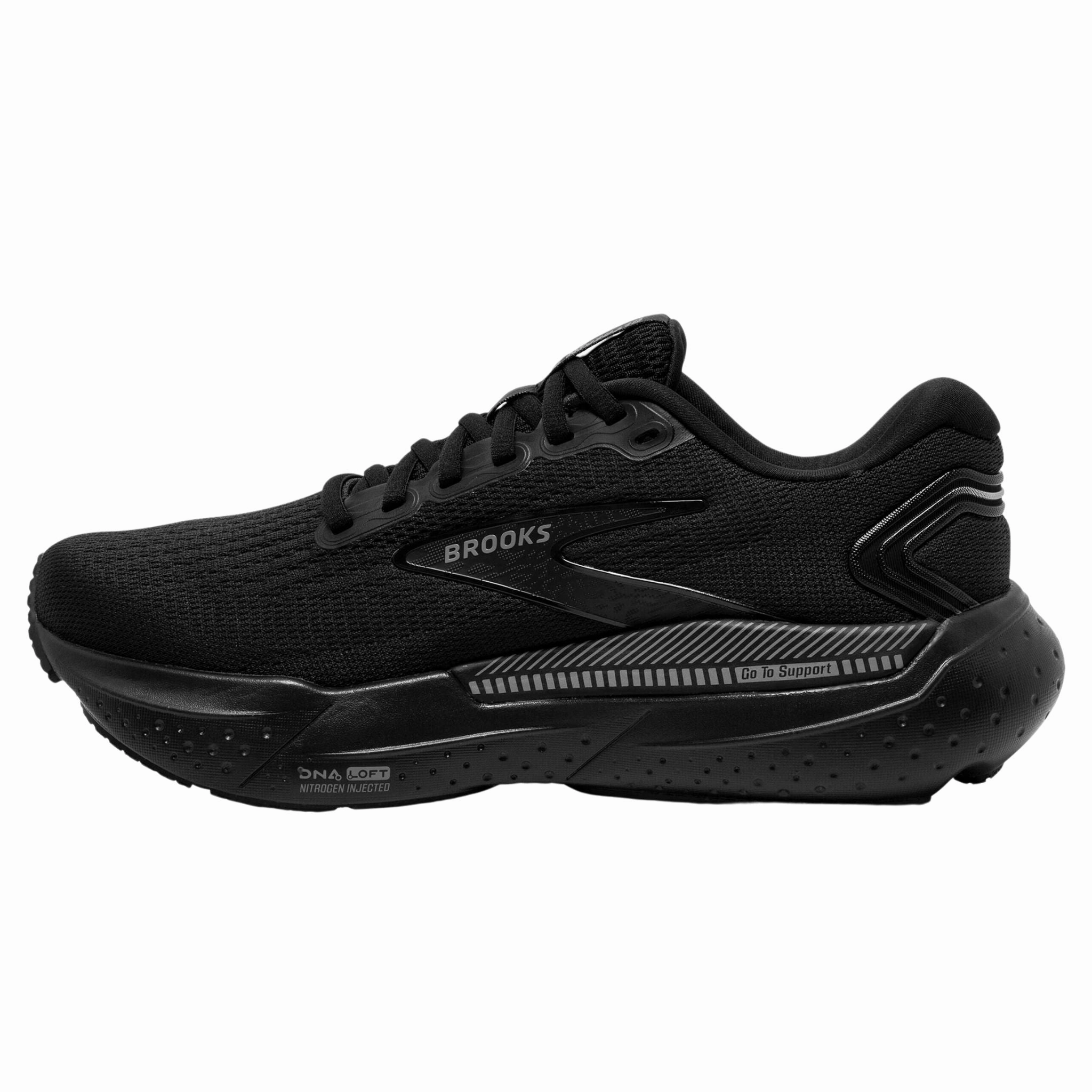 Tazon 6 Fm Running Shoe Brooks Men's 110420 020 Glycerin GTS 21 Black Black Ebony Cushion Support Running Shoes (WIDE)