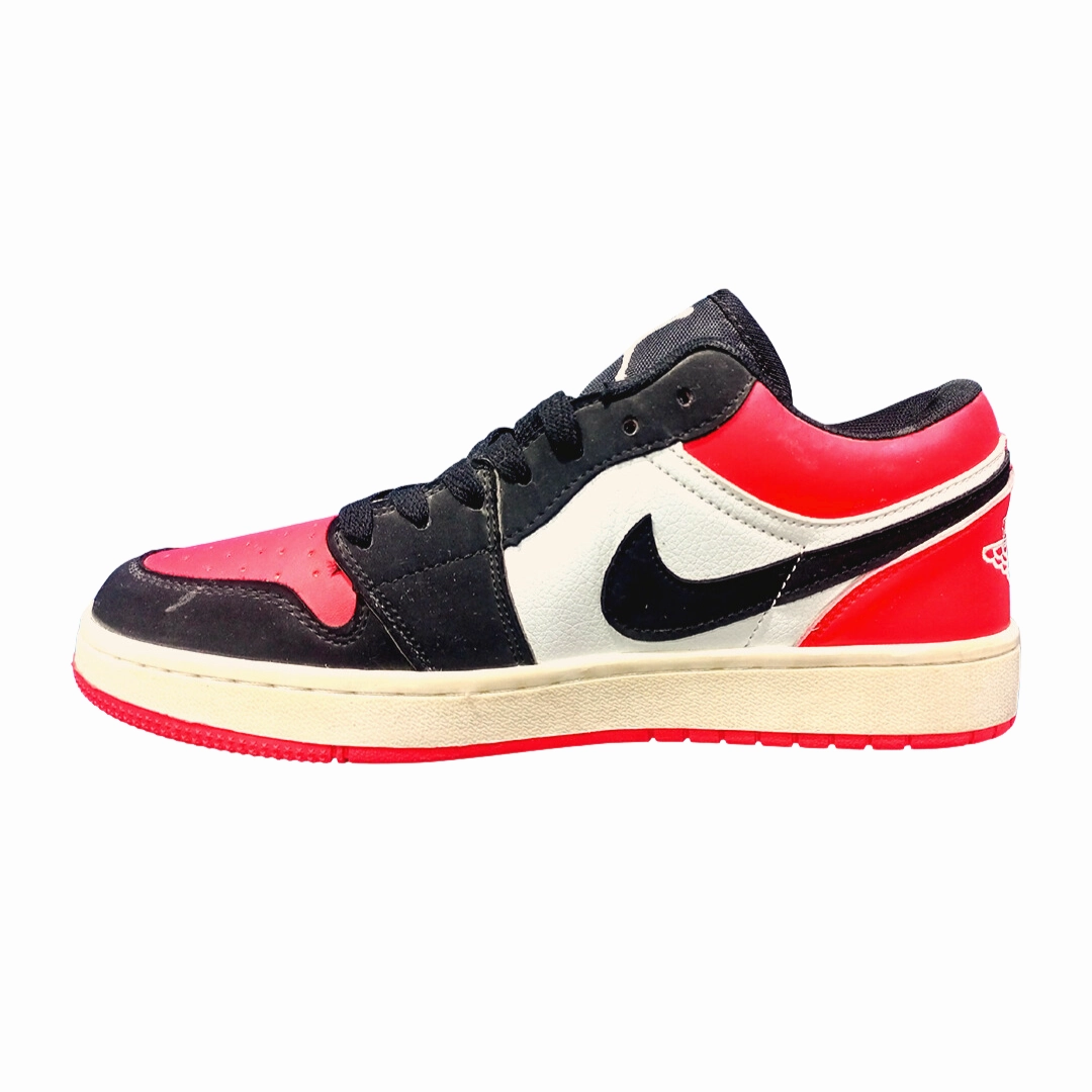 AJ 1 Low Black Toe Air Presto Running Shoes