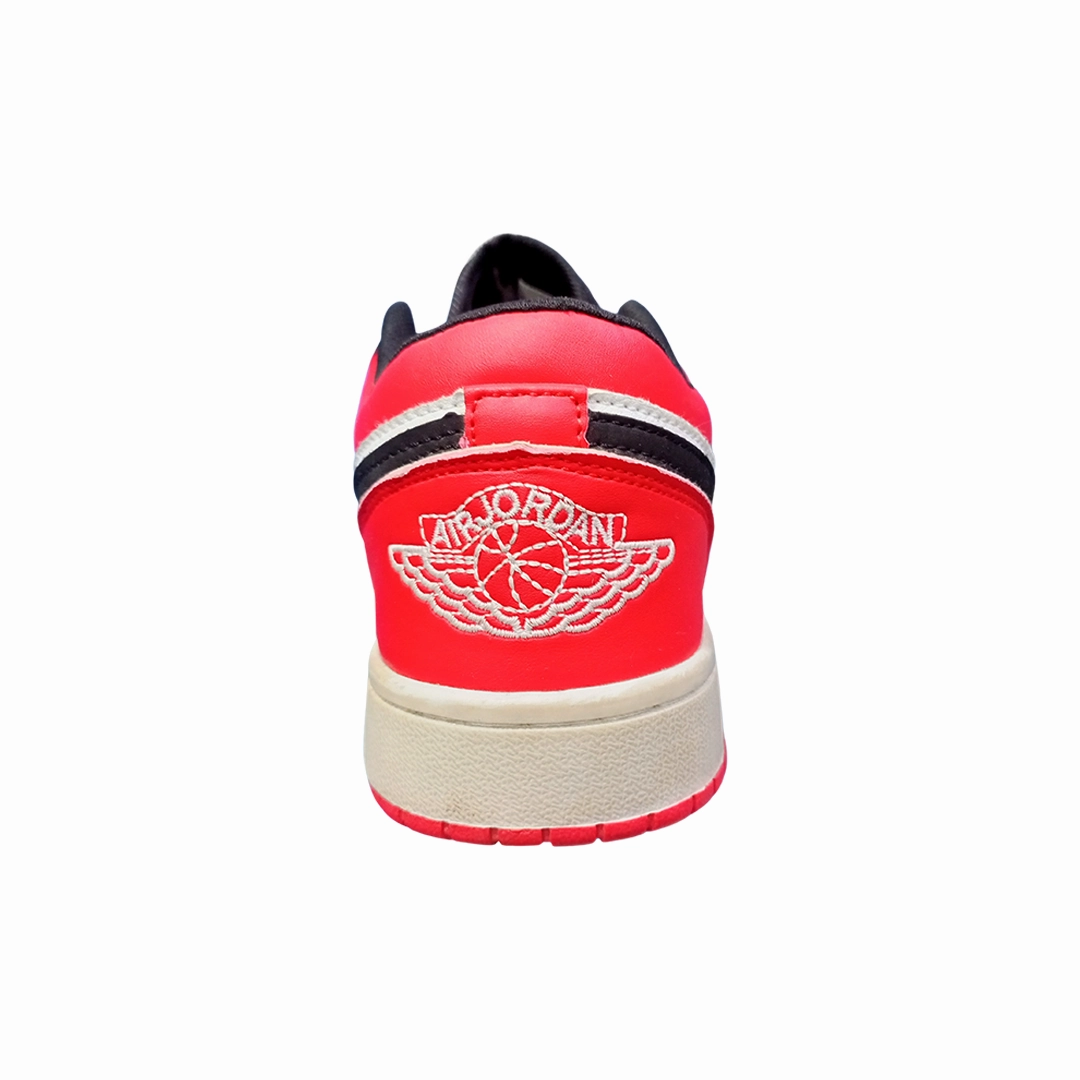 Running Shoes Clip Art AJ 1 Low Black Toe