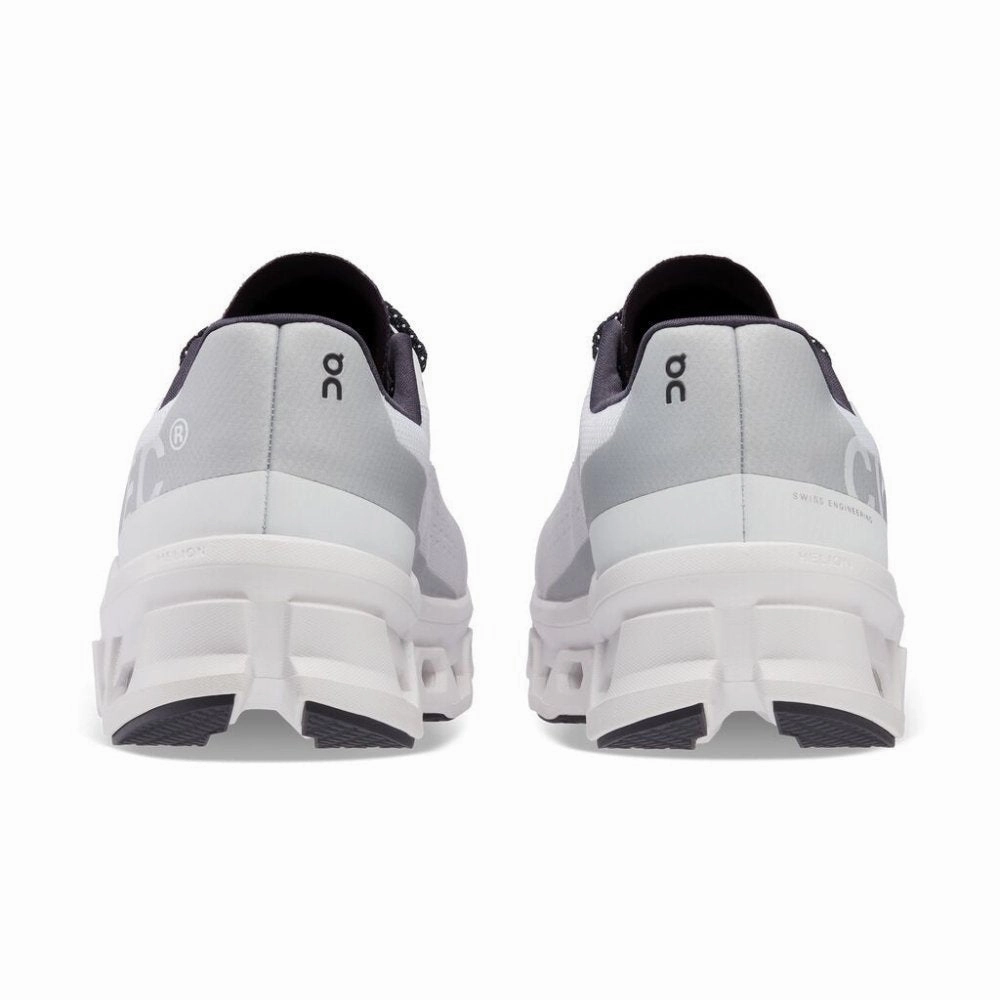 Running Shoe Lace Lock On Men's Cloudmonster - All White