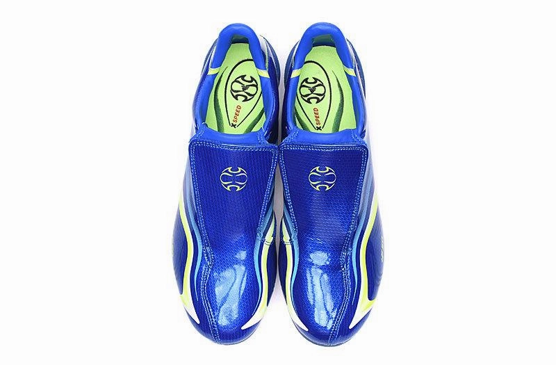 Adidas Barricade Tennis Shoe Adidas X 506   Tunit FG Soccers Cleats Shoes All Blue