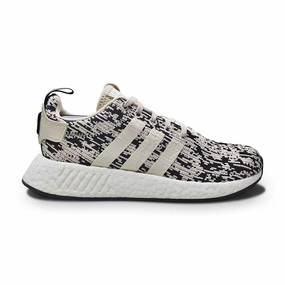 Mens Adidas NMD_R2 - BB6196 - Beige Brown Trainers Vs Running Shoes