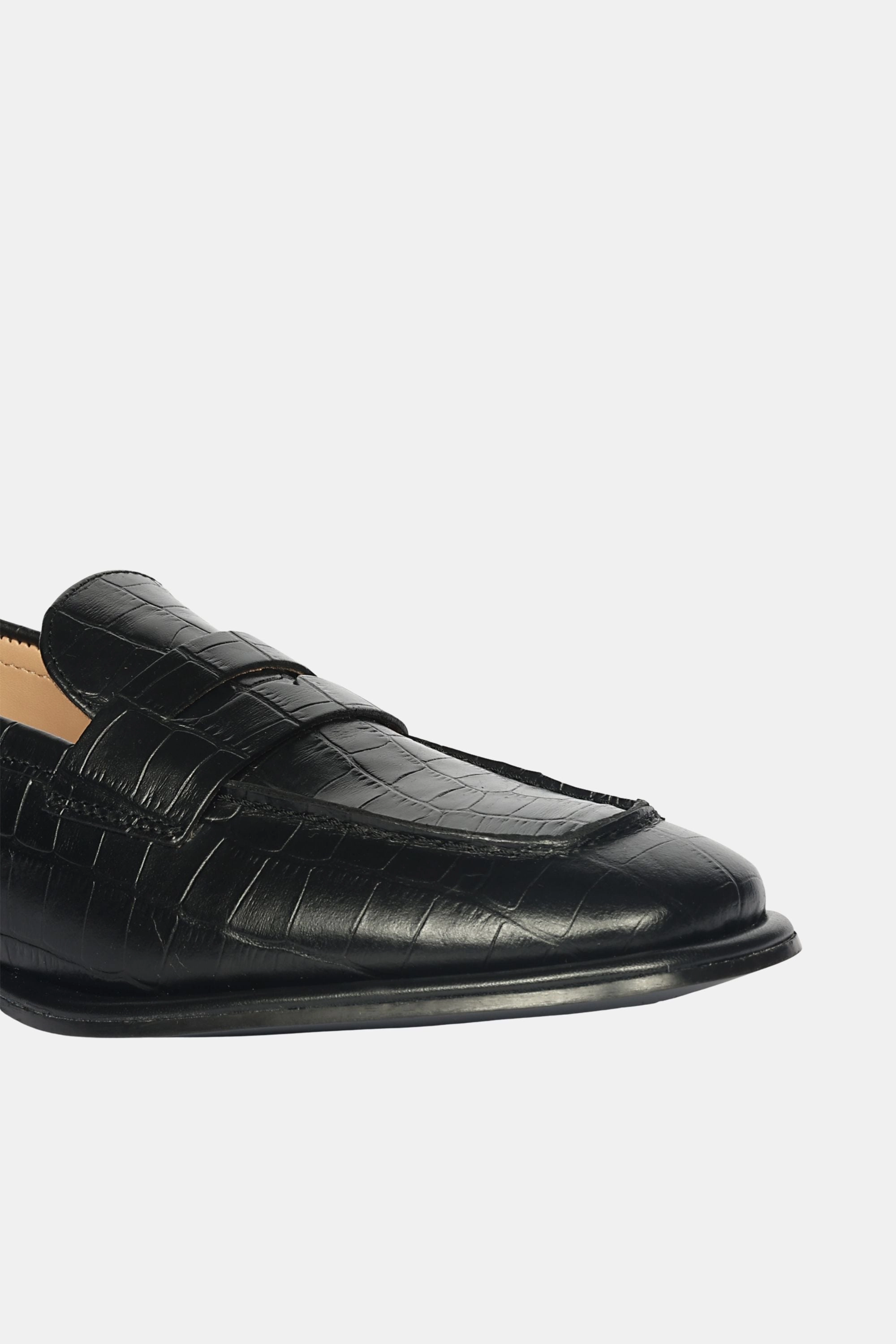 Saint G - Carla Croco - Heel Loafers Union Loafers