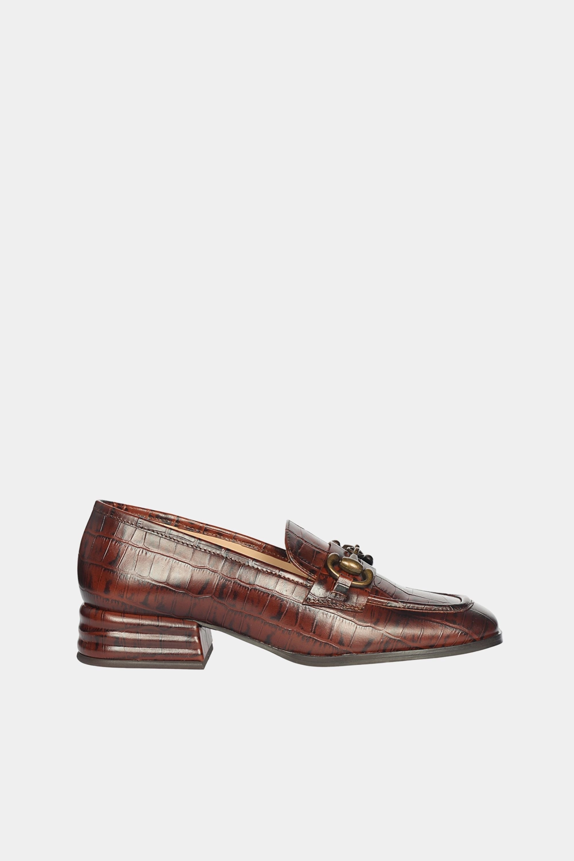 Gucci Loafers Sale Saint G - Jacqueline Croco - Heeled Loafers
