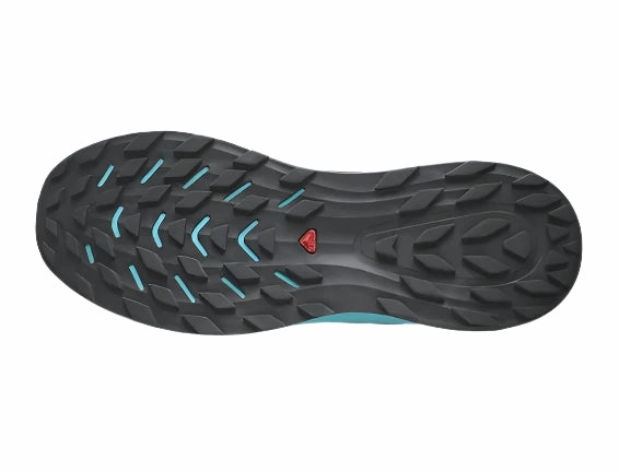 Ultras Running Shoes Salomon Womens Ultra Flow Trail Running Shoes  Carbon/Tahitian Tide/Deep Dive