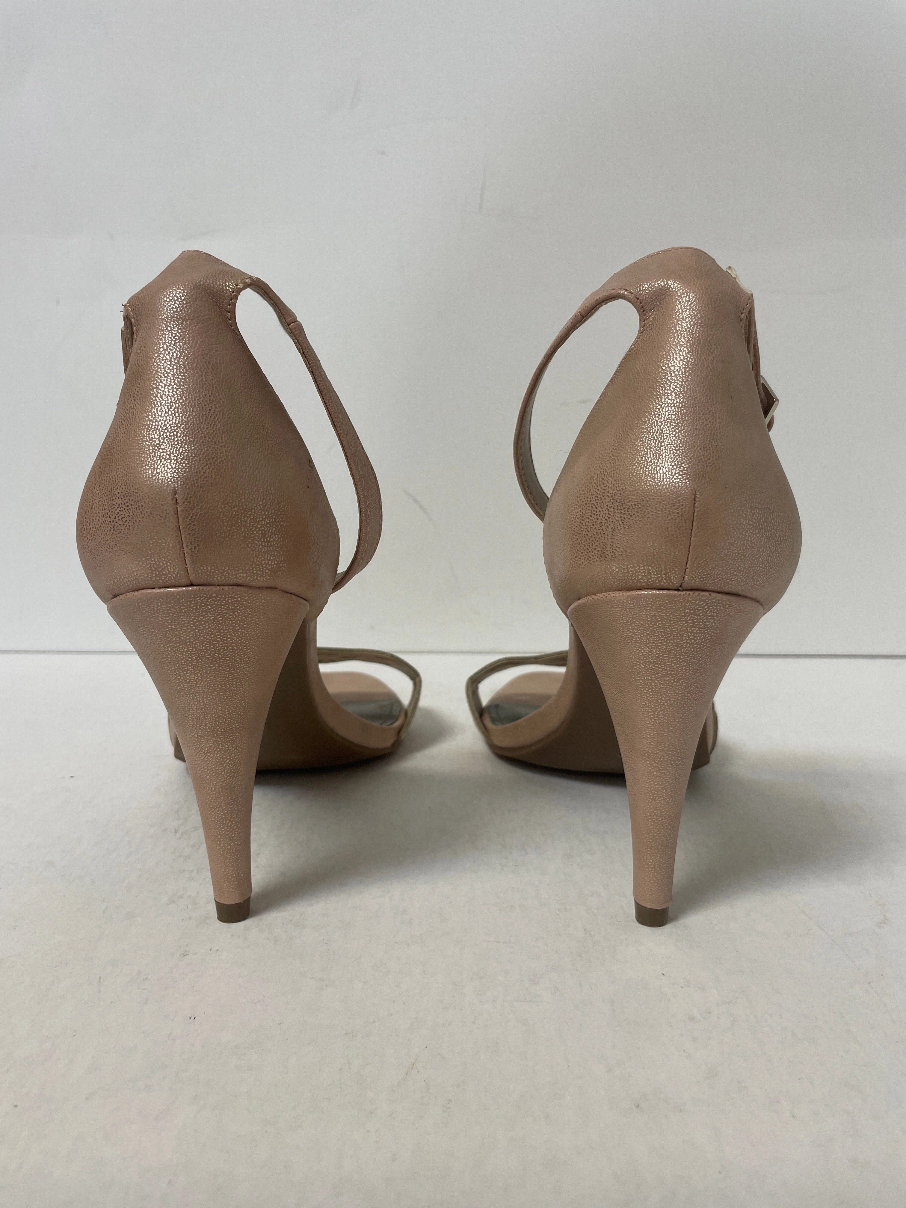 Sandals Heels Stiletto By Worthington In Pink, Size: 11 High Heel Song