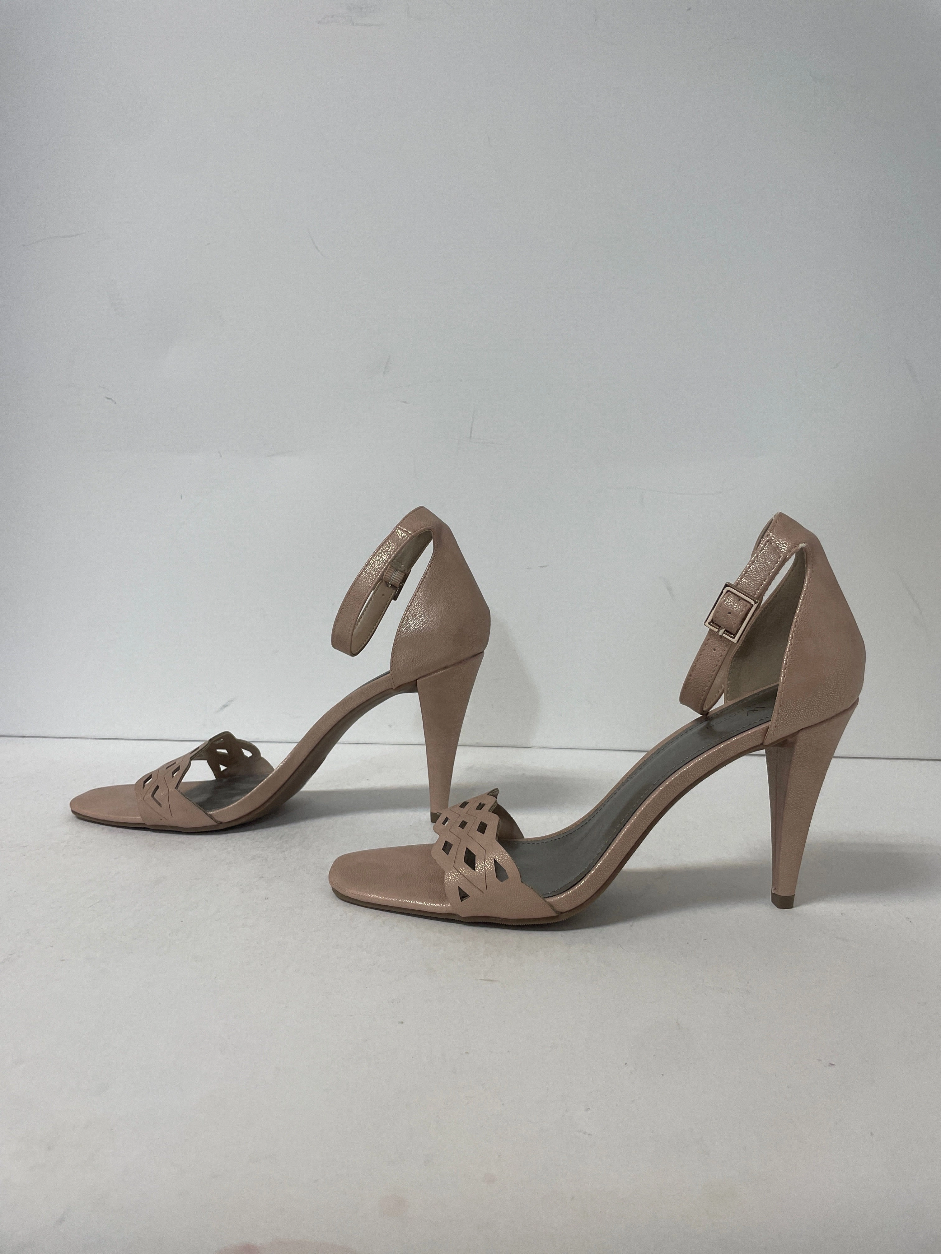 High Heel Shoe Icon Sandals Heels Stiletto By Worthington In Pink, Size: 11