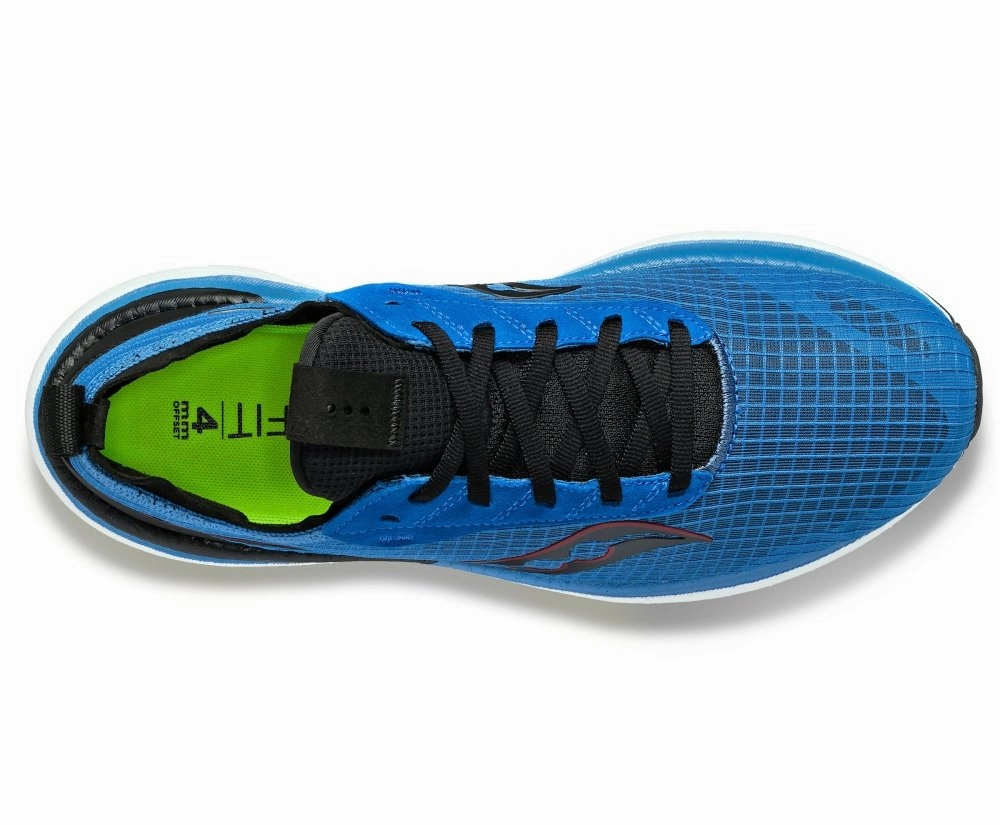 Switch Move Running Shoes Saucony Men's Freedom Crossport - Hydro/Black